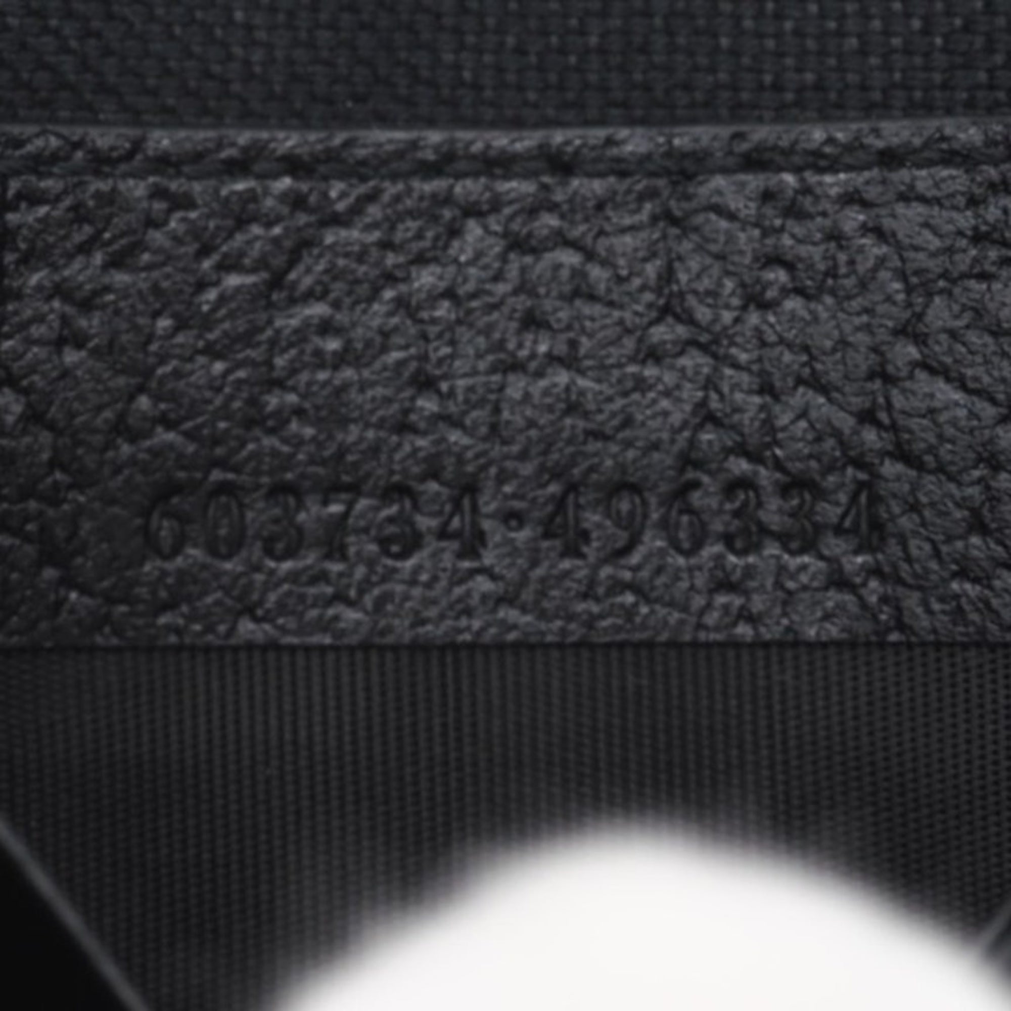 Gucci Black Coated Canvas Leather Clutch Bag Pouch (Pre-Owned)