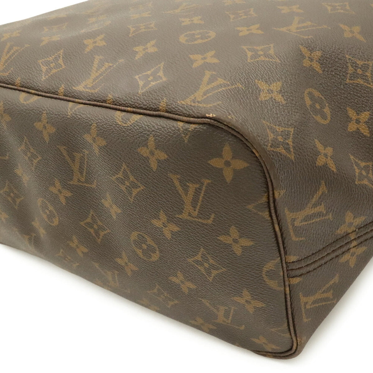 Louis Vuitton Brown Galle Monogram White Monogram Shoulder Bag Tote Bag (Pre-Owned)