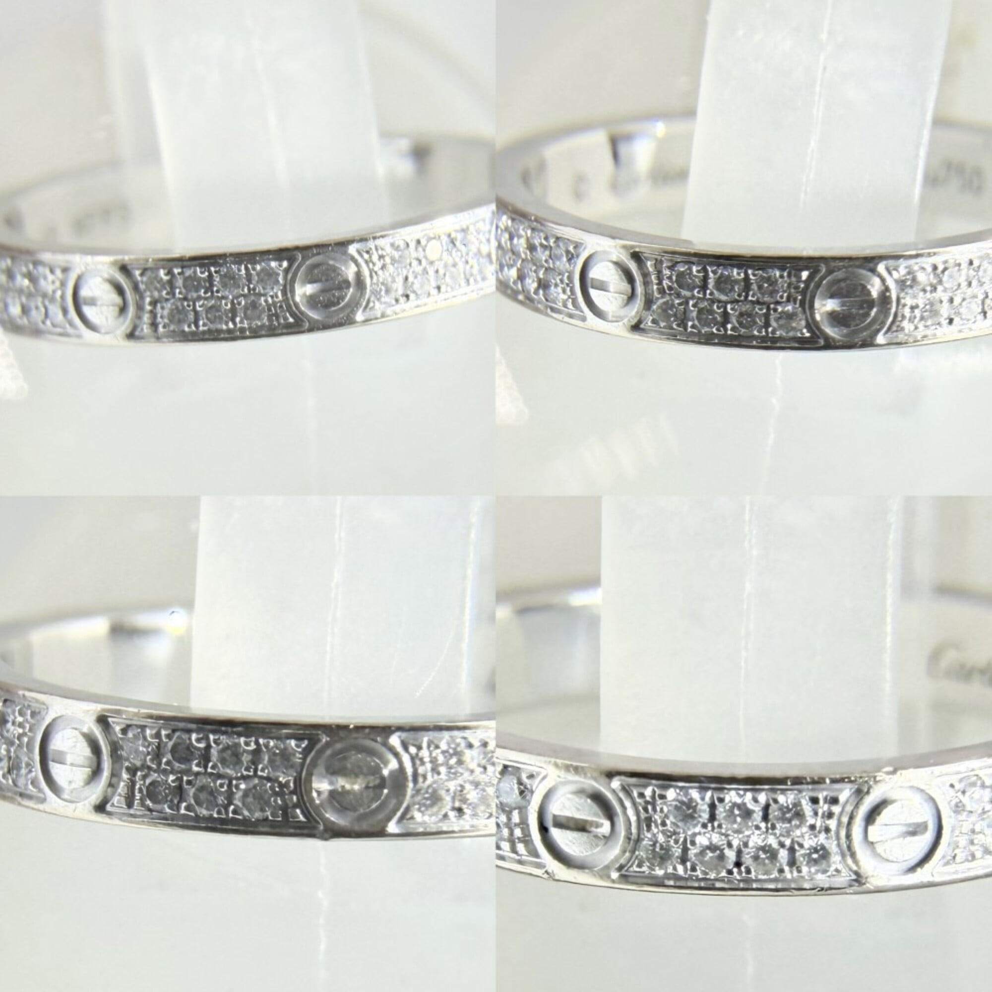 Cartier White Gold (18K) Band Ring (Pre-Owned)