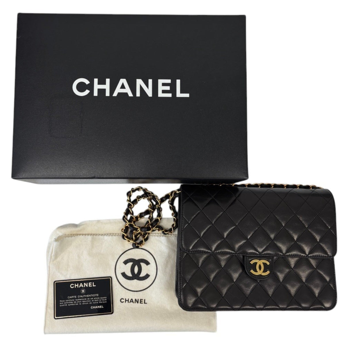 Chanel Black Shoulder Bag (Pre-Owned)