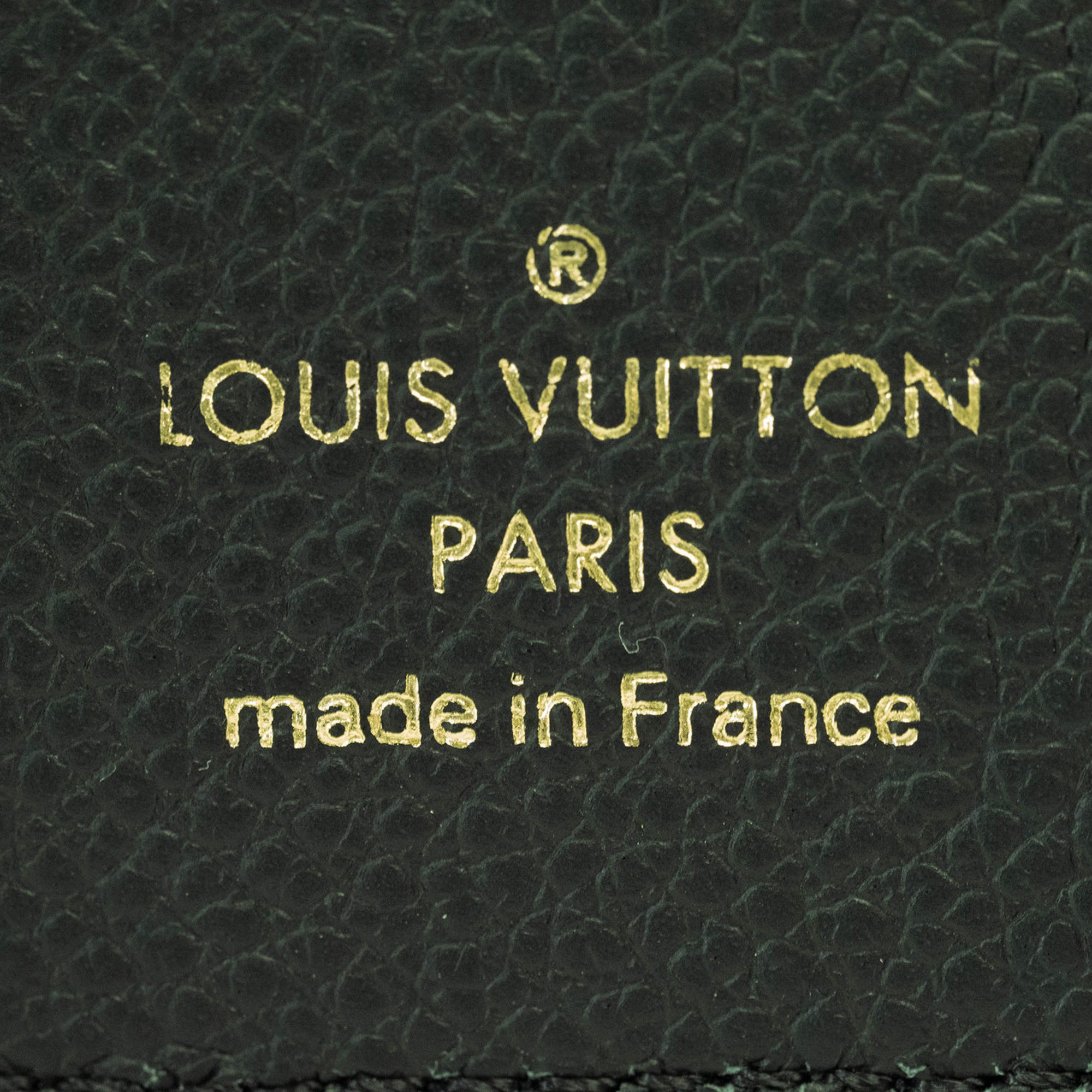 Louis Vuitton Noir Monogram Empreinte Wallet (Tri-Fold) (Pre-Owned)