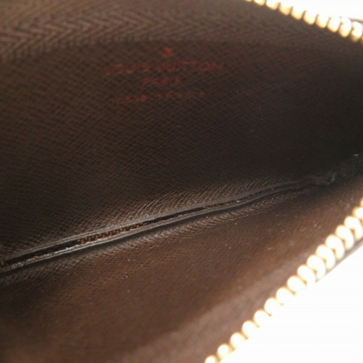 Louis Vuitton Damier Brown Damier Canvas Coin Purse/Coin Case (Pre-Owned)