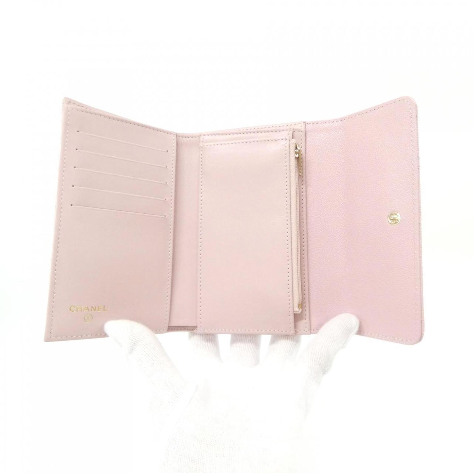 Chanel Pink Grained Calfskin (Pre-Owned)