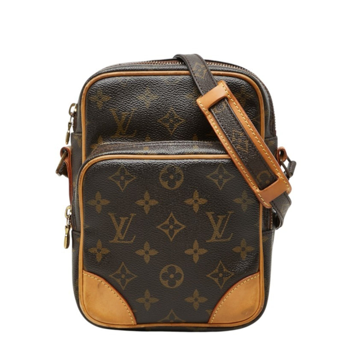 Louis Vuitton Monogram Brown Pvc Leather Shoulder Bag (Pre-Owned)