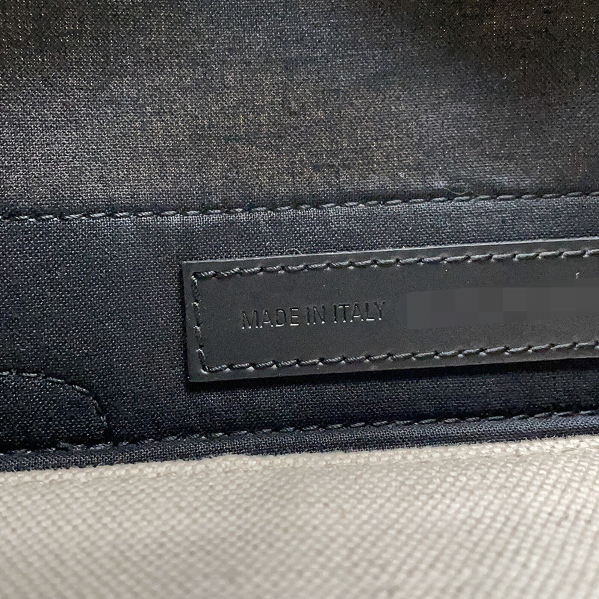 Balenciaga Black White Canvas Leather Handbag Pouch Tote Bag (Pre-Owned)