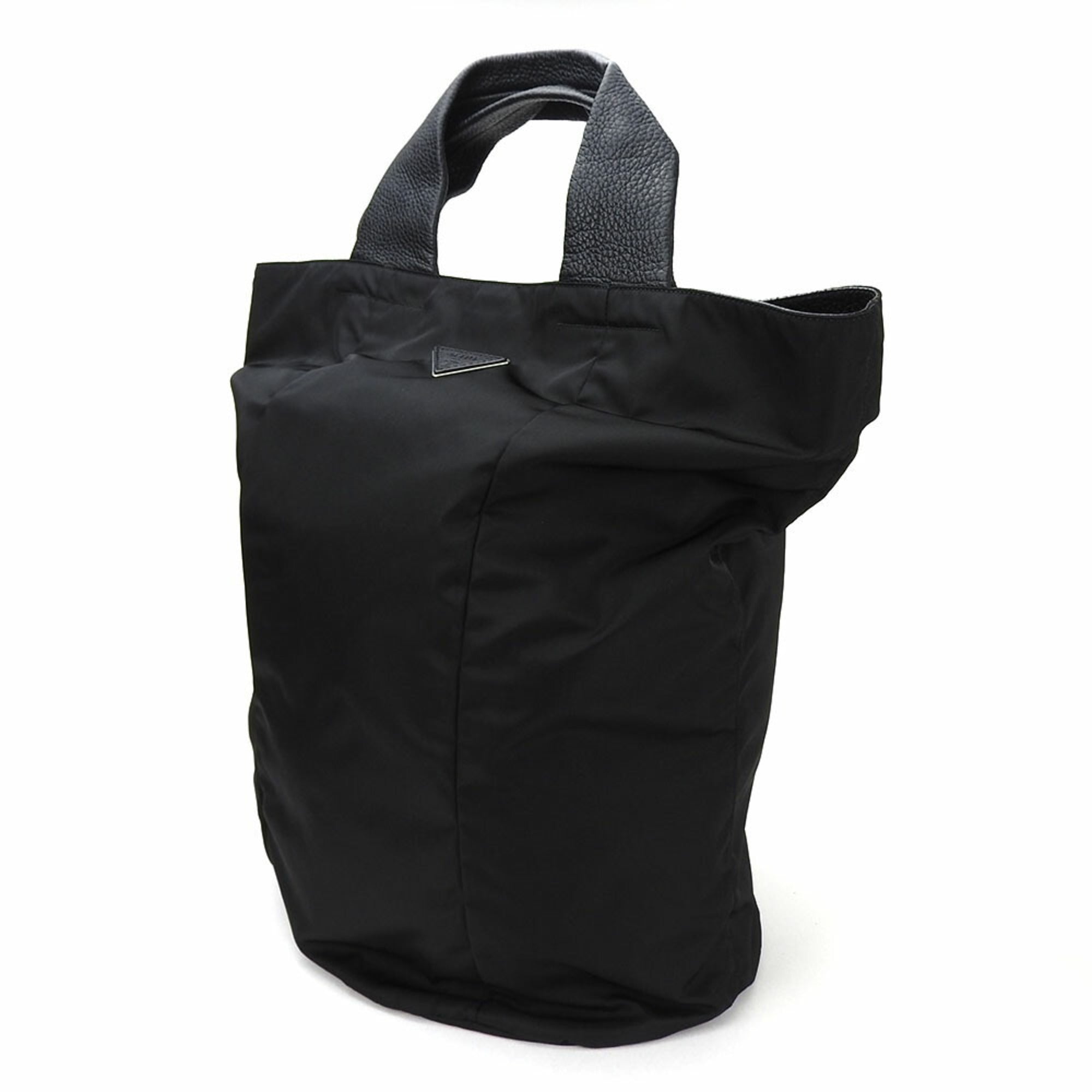 Prada Black Nero Tessuto Shoulder Bag Tote Bag (Pre-Owned)