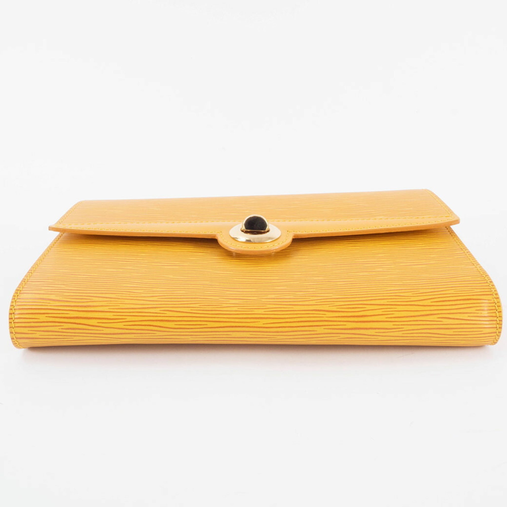 Louis Vuitton Yellow Epi Leather Pochette Shoulder Bag (Pre-Owned)