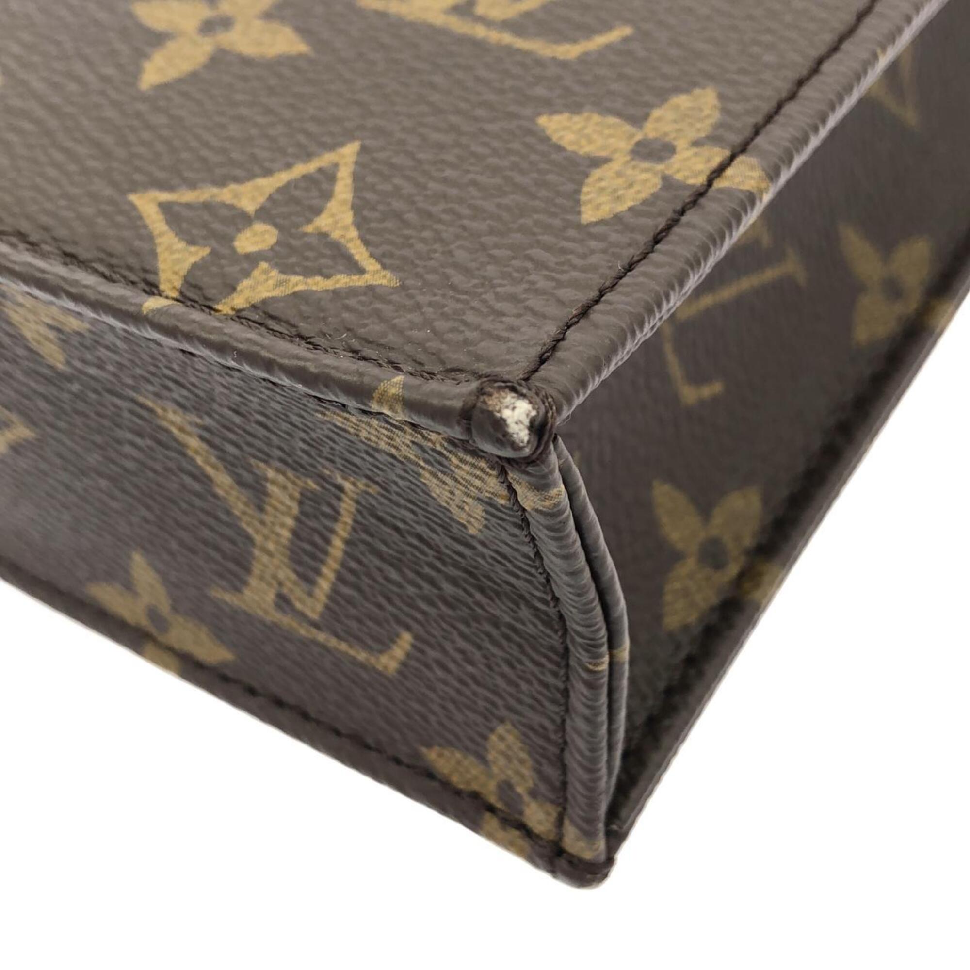 Louis Vuitton Marron Coated Canvas Handbag (Pre-Owned)