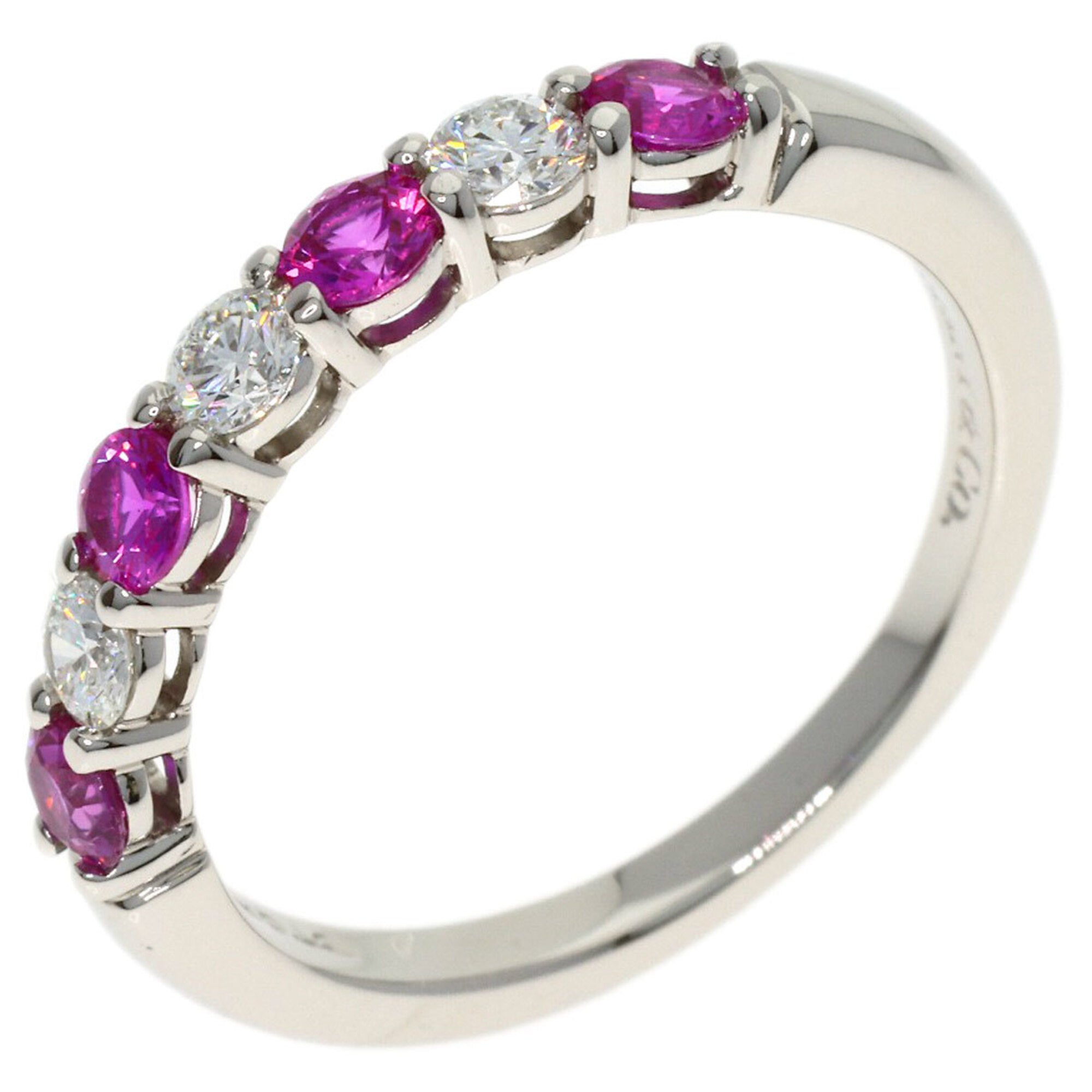 Tiffany Platinum 950 Band Ring (Pre-Owned)