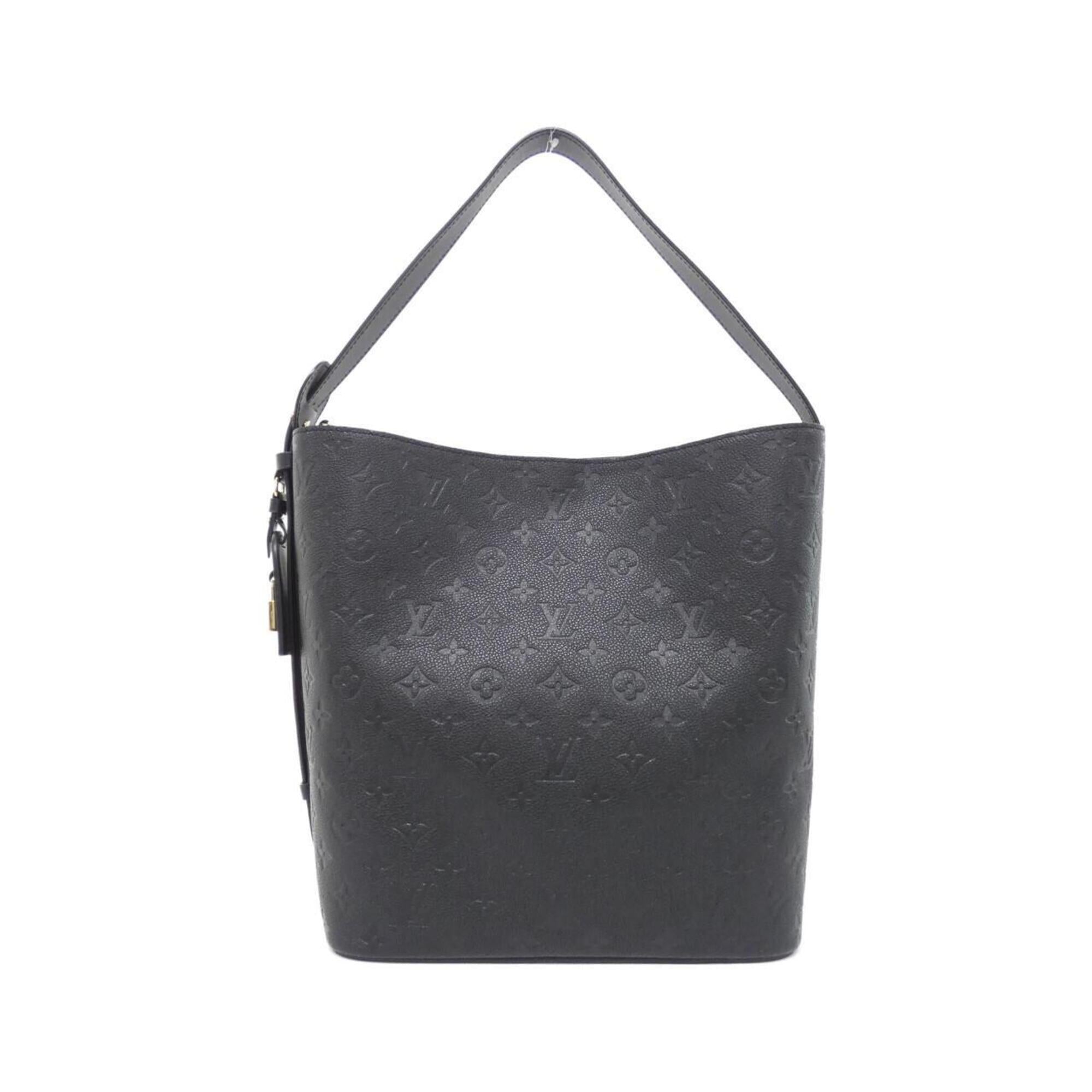 Louis Vuitton Monogram Empreinte Black Leather Shoulder Bag (Pre-Owned)