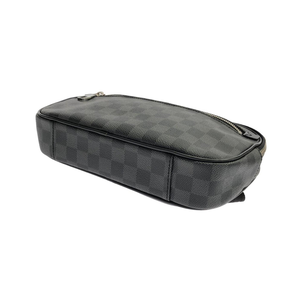 Louis Vuitton Graphite Coated Canvas Shoulder Bag (Pre-Owned)