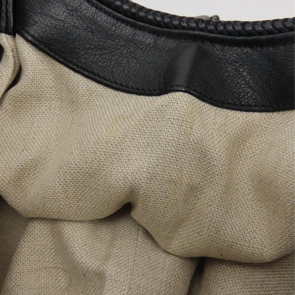 Gucci Black Leather Tote Bag (Pre-Owned)