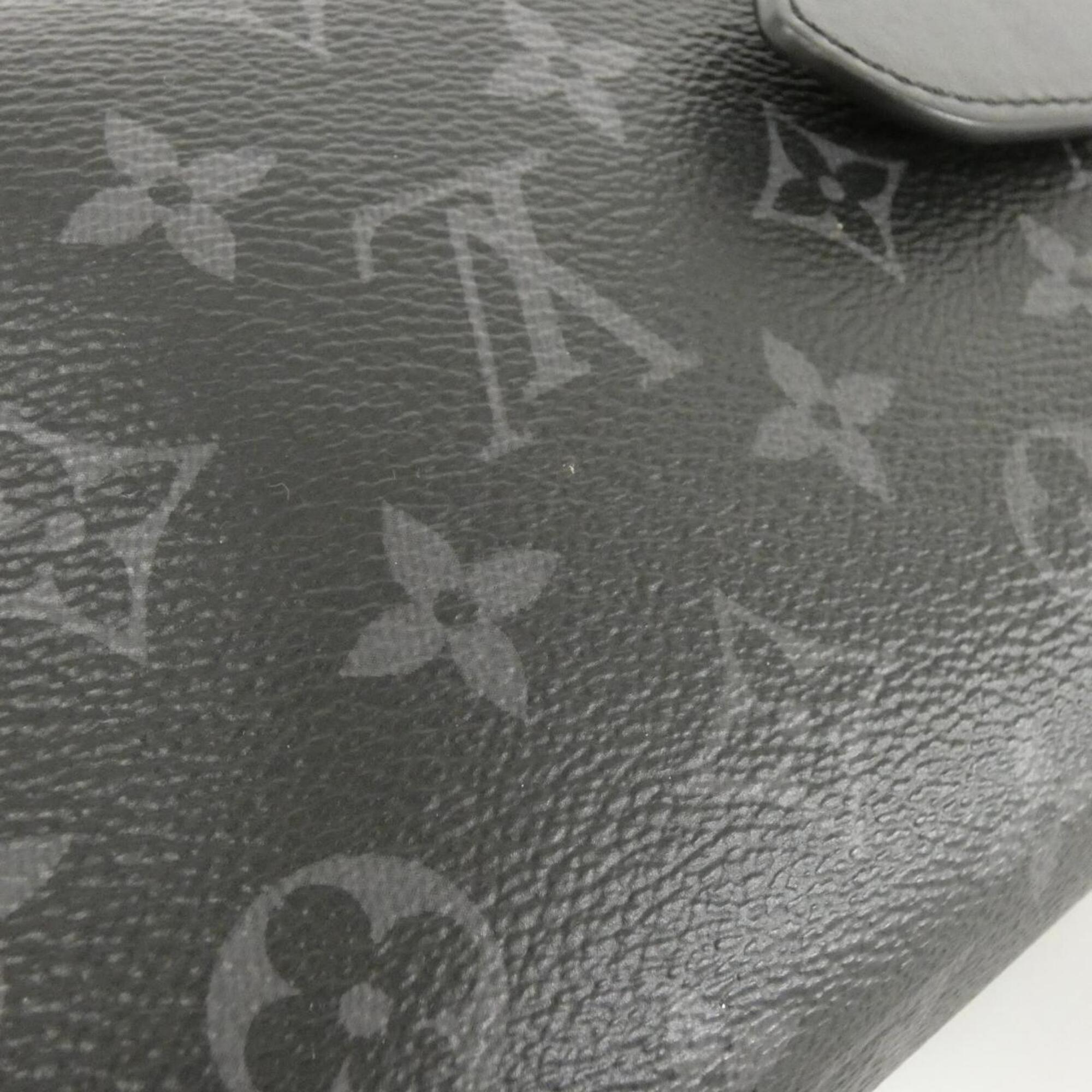Louis Vuitton Black Coated Canvas Handbag Pouch (Pre-Owned)