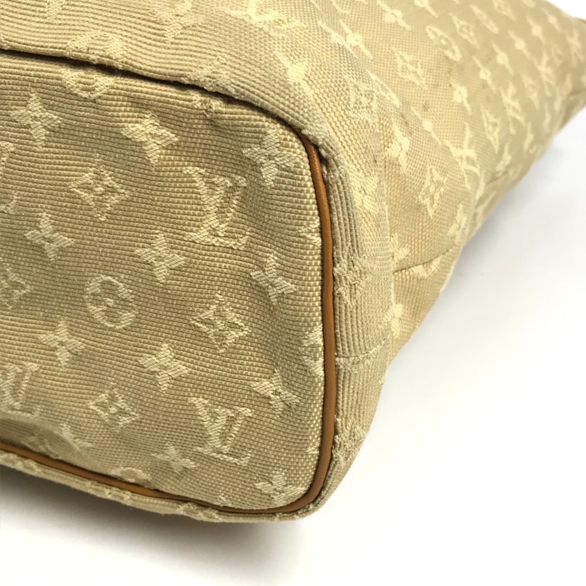 Louis Vuitton Beige Monogram Mini Shoulder Bag Tote Bag (Pre-Owned)