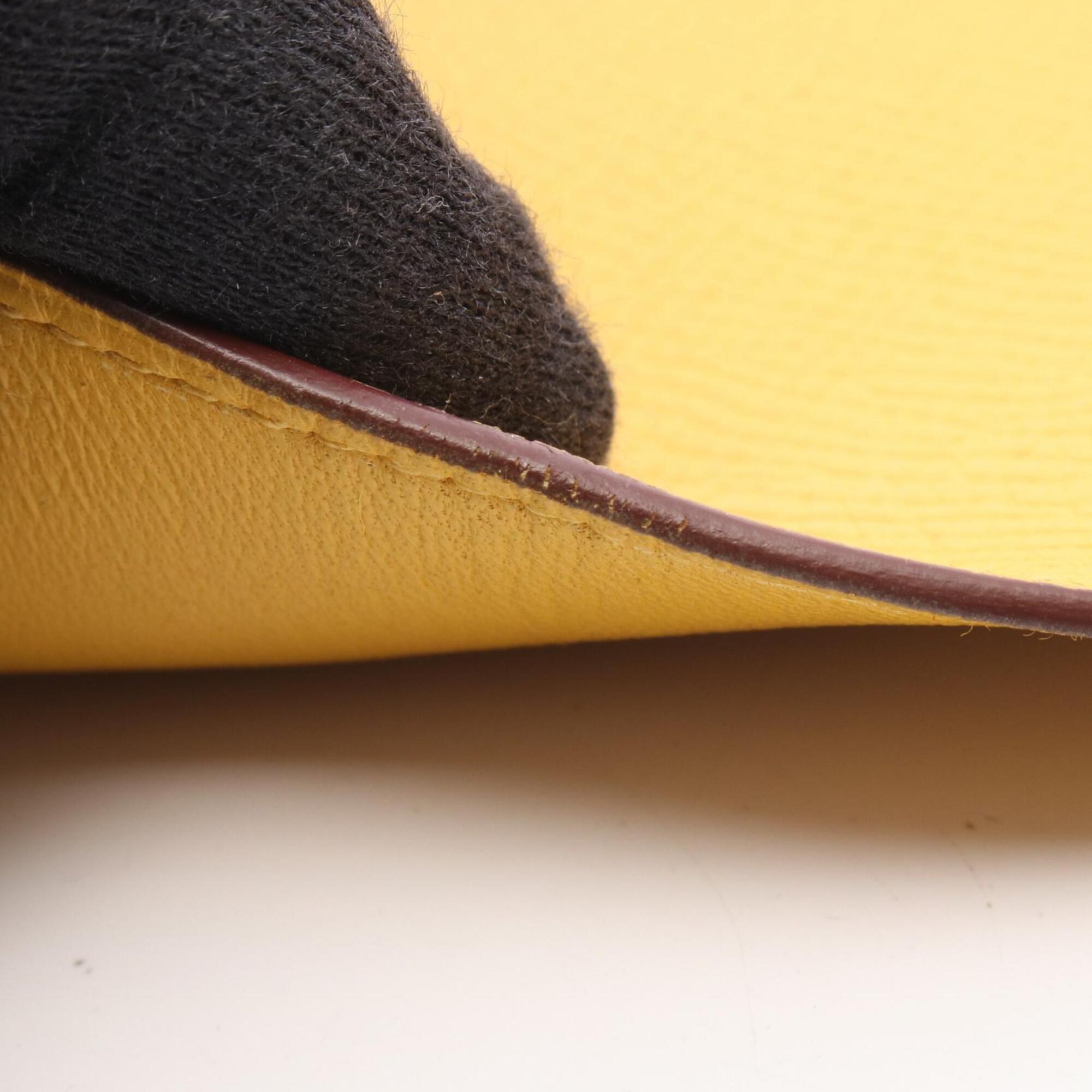Hermes Sun Yellow Epsom Leather Long Wallet (Bi-Fold) (Pre-Owned)