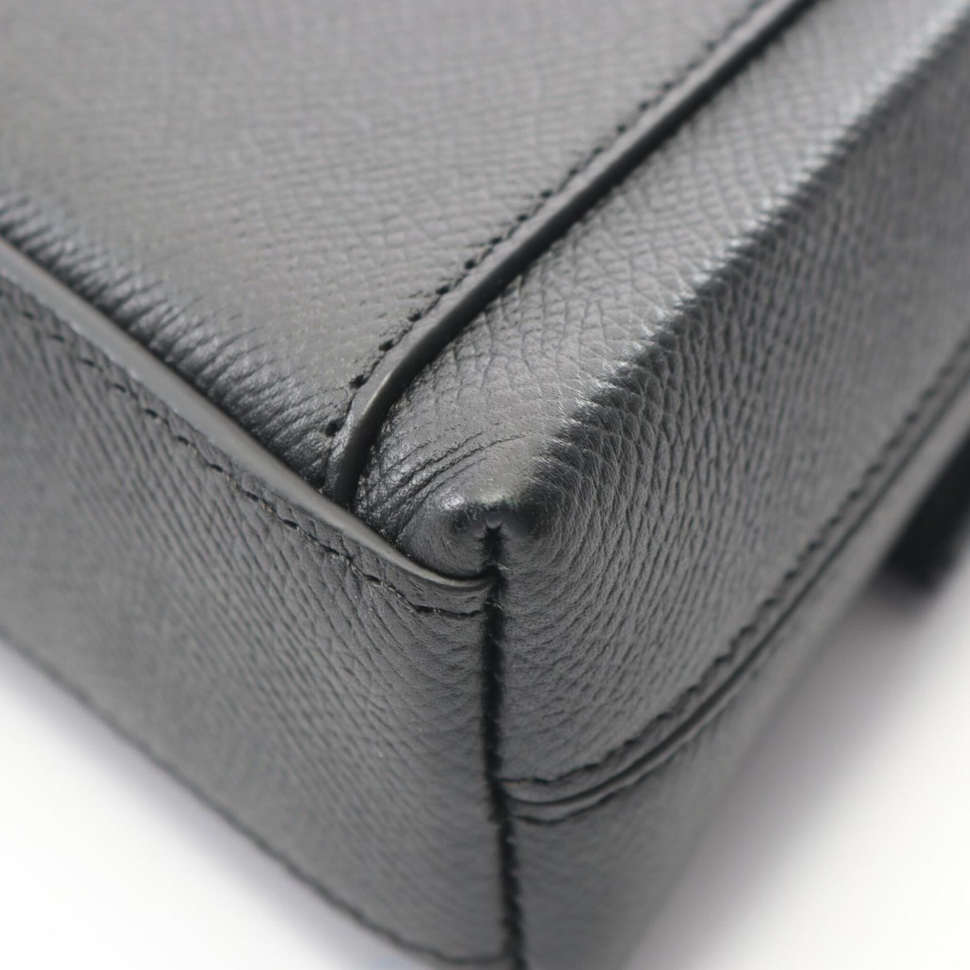 Balenciaga Black Leather Handbag Shoulder Bag (Pre-Owned)