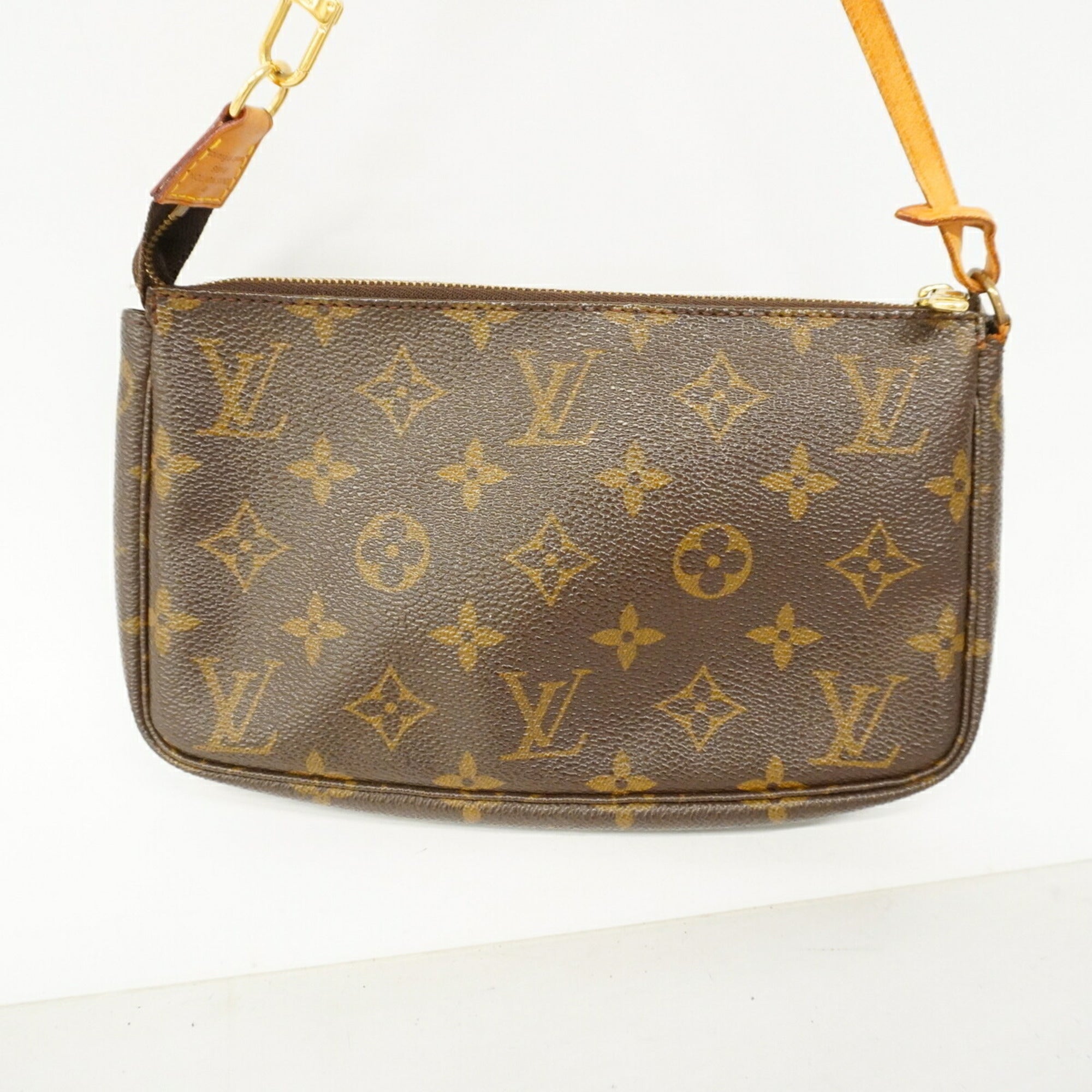 Louis Vuitton Brown Pouch (Pre-Owned)
