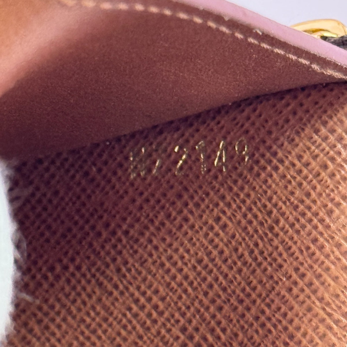 Louis Vuitton Monogram Brown Monogram Wallet (Tri-Fold) (Pre-Owned)