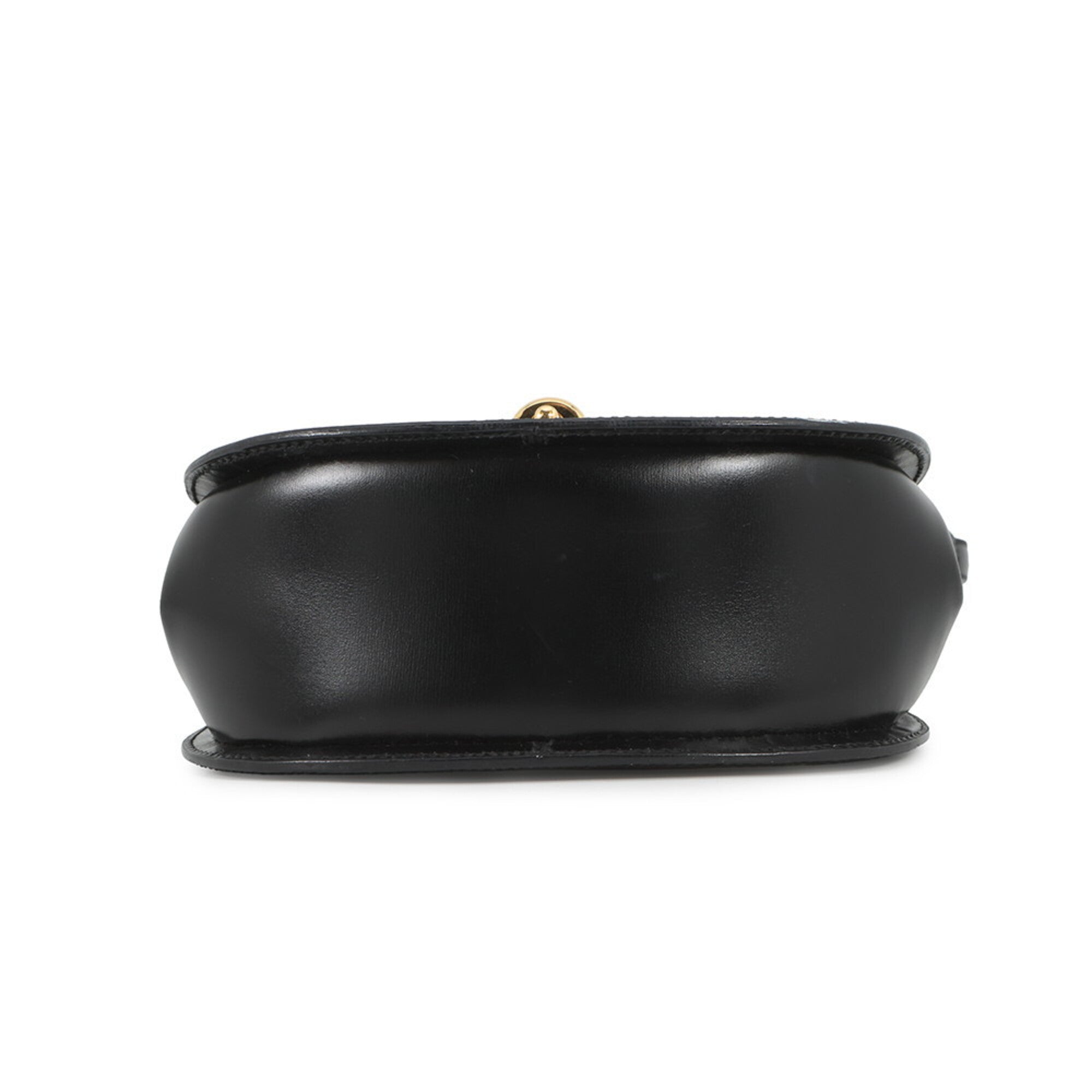 Celine Black Leather Handbag Shoulder Bag (Pre-Owned)