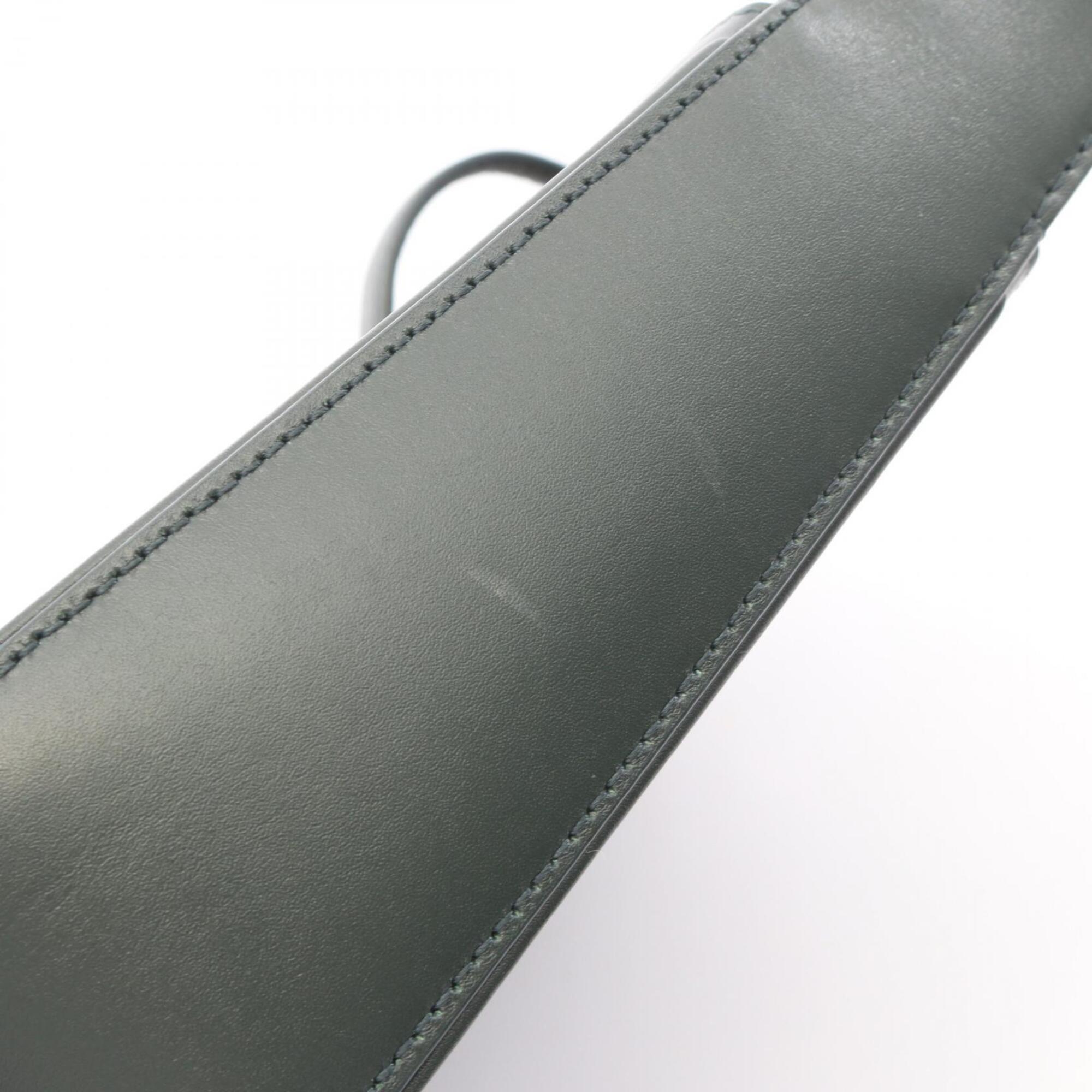 Yves Saint Laurent Green Leather Handbag (Pre-Owned)