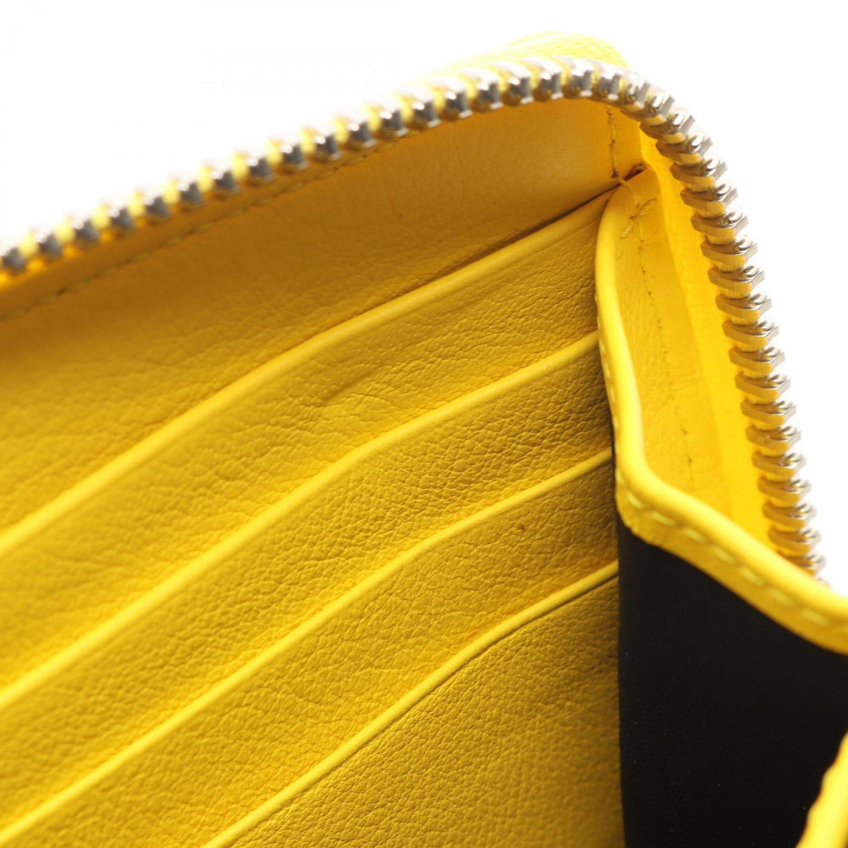 Balenciaga Yellow Leather Long Wallet (Bi-Fold) (Pre-Owned)