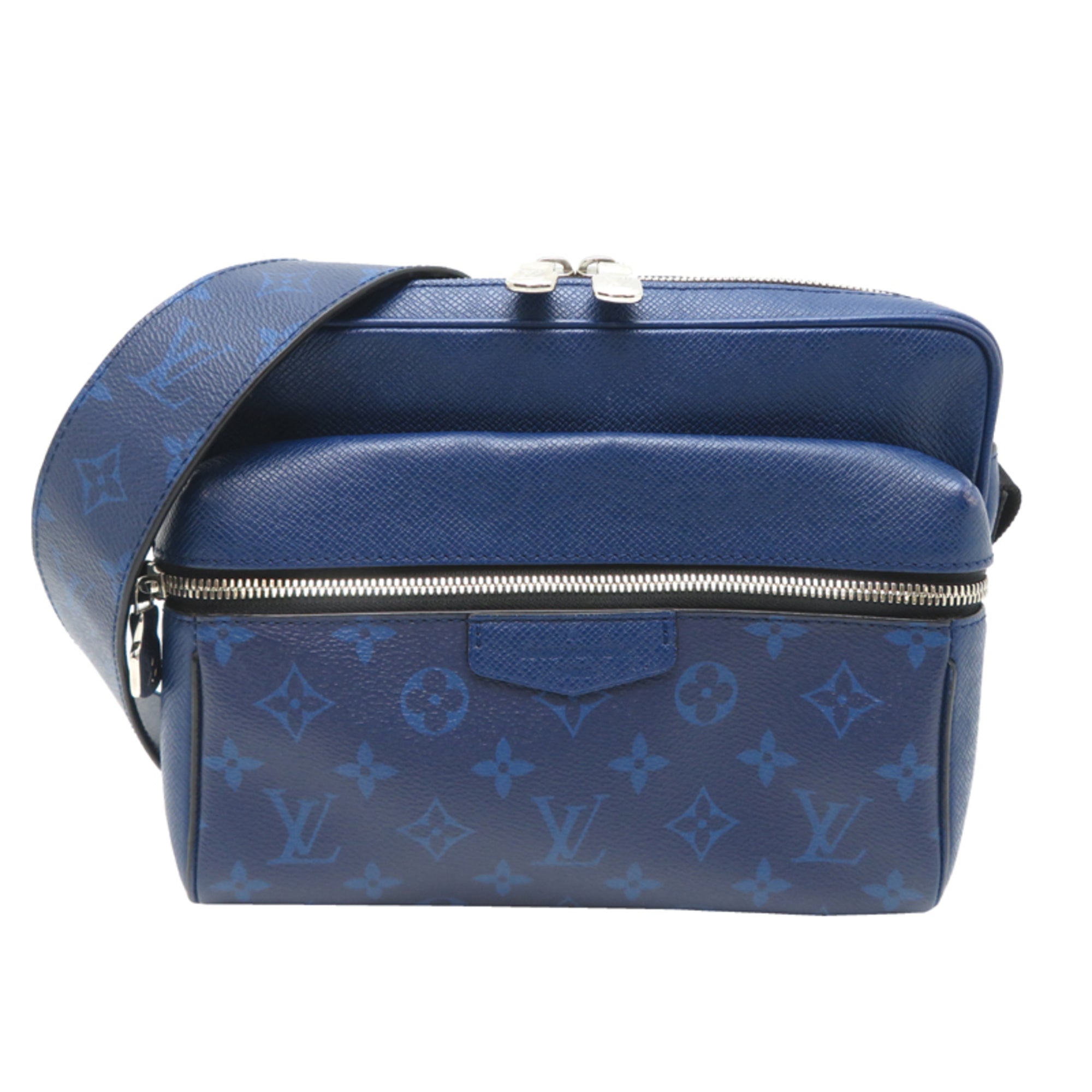 Louis Vuitton Cobalt Taigarama Messenger Bag (Pre-Owned)