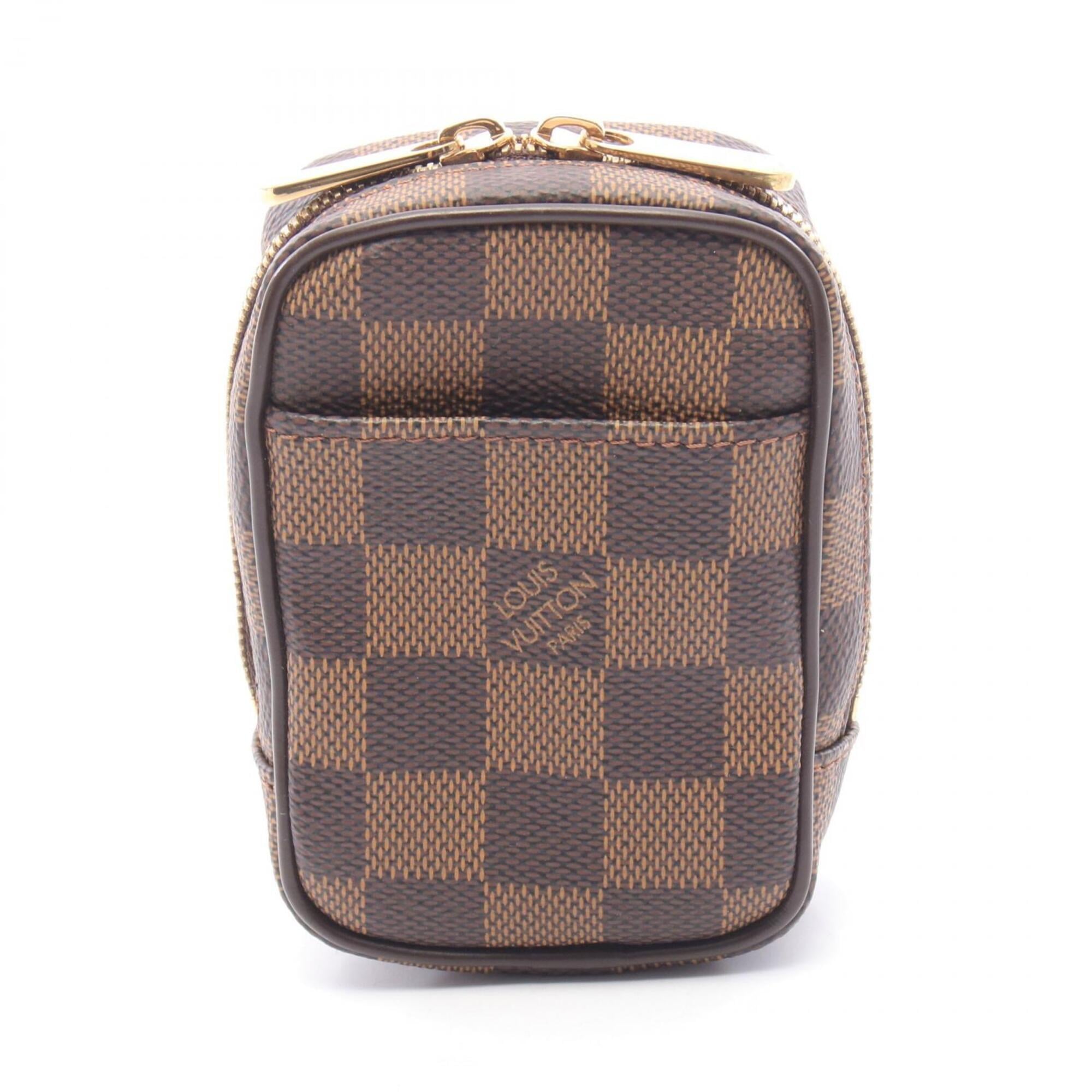 Louis Vuitton Brown Damier Canvas Pvc Leather Handbag (Pre-Owned)