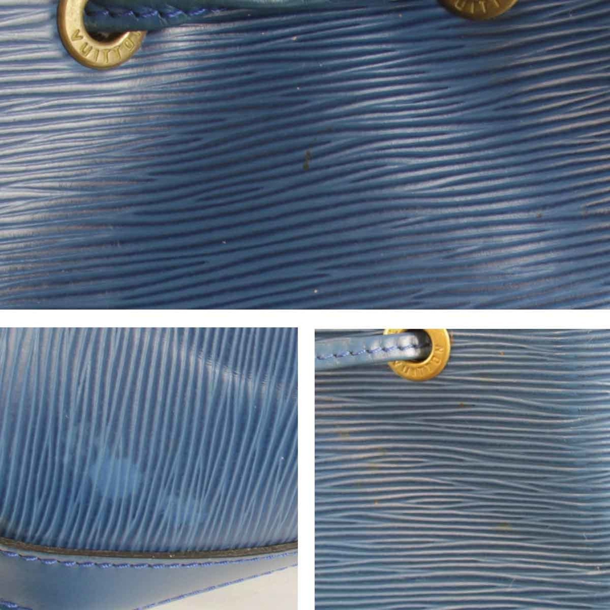Louis Vuitton Blue Epi Leather Shoulder Bag (Pre-Owned)