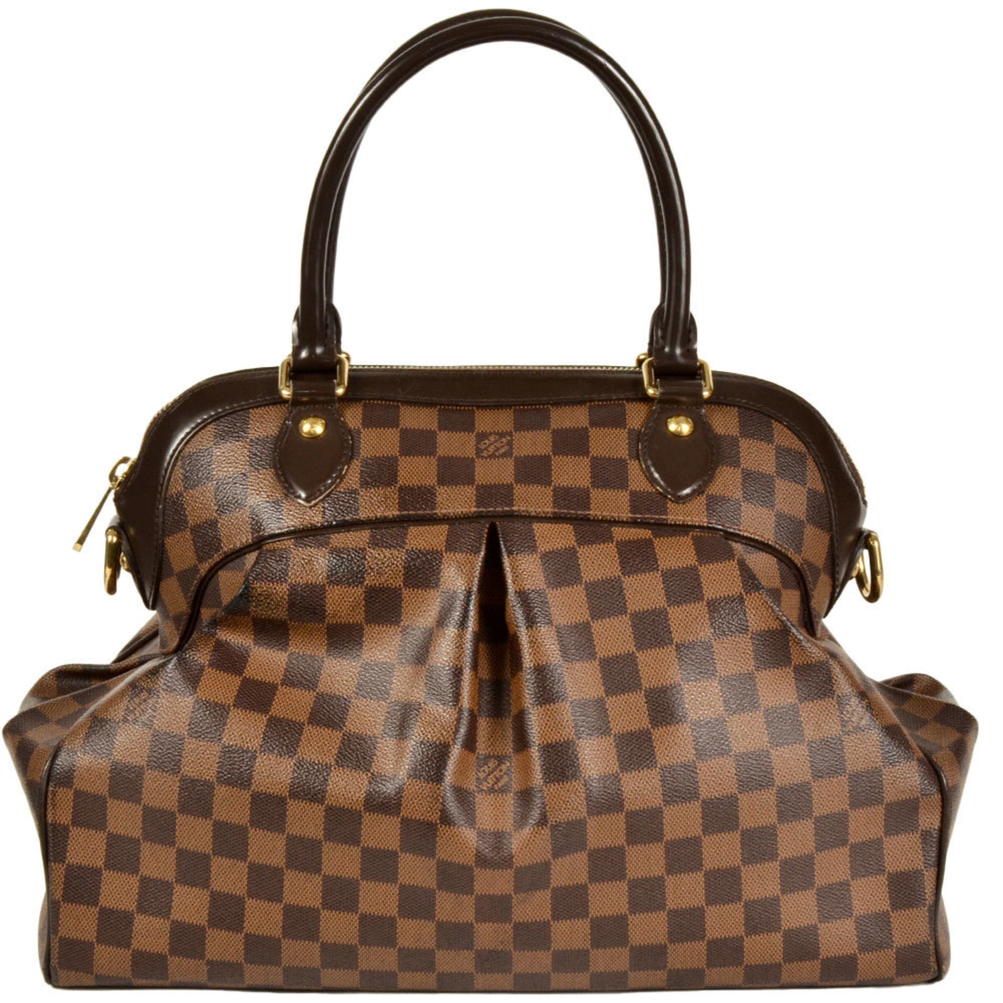 Louis Vuitton Ebene Damier Canvas Handbag (Pre-Owned)