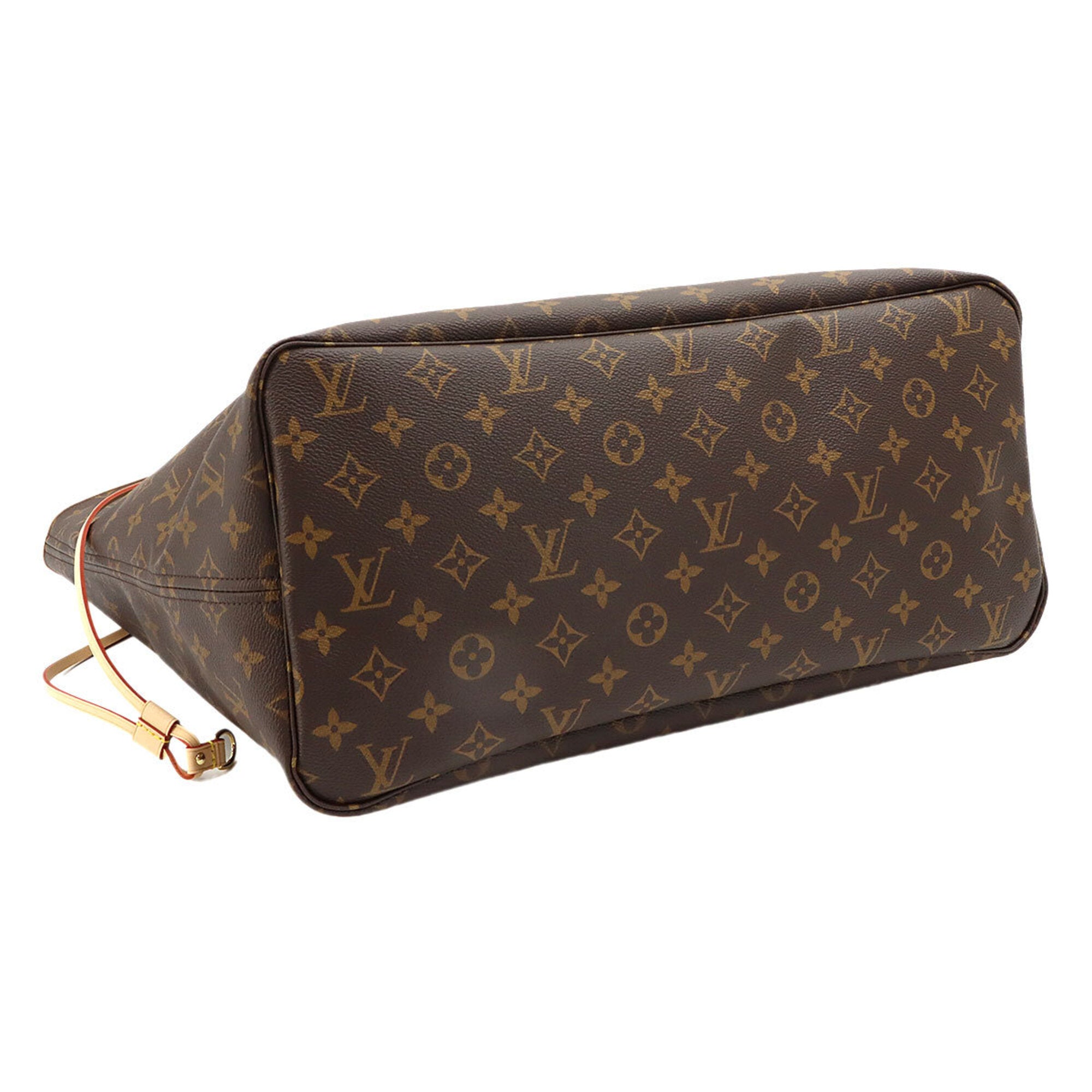 Louis Vuitton Beige Brown Monogram Monogram Handbag Tote Bag (Pre-Owned)