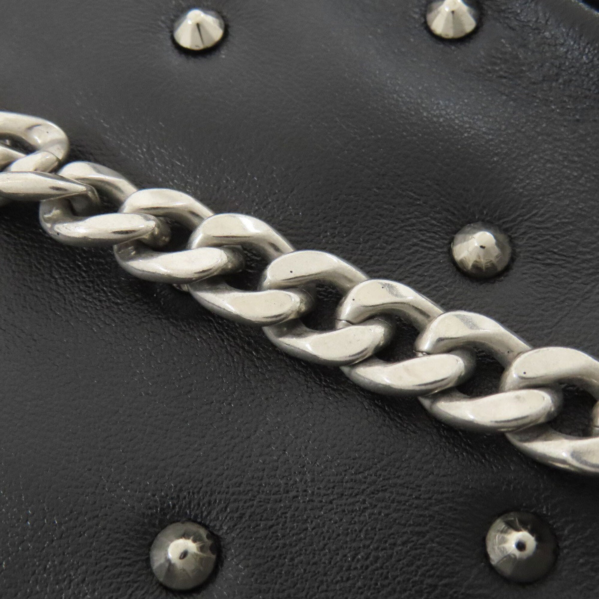 Miu Miu Black Leather Shoulder Bag (Pre-Owned)