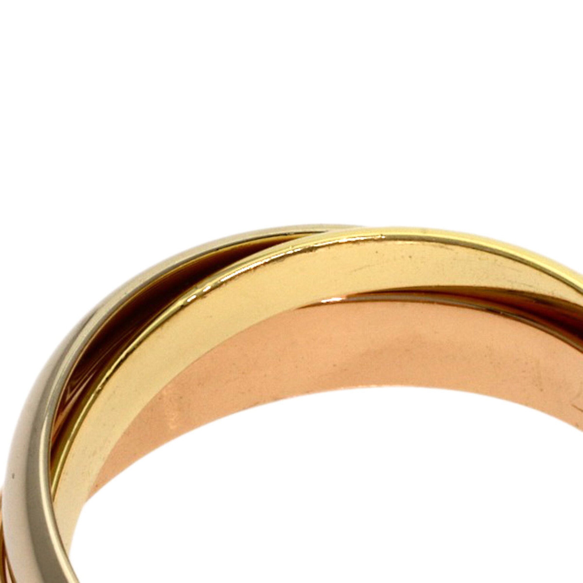Cartier Trinity Yellow Gold (18K) Pink Gold (18K) White Gold (18K) Band Ring (Pre-Owned)