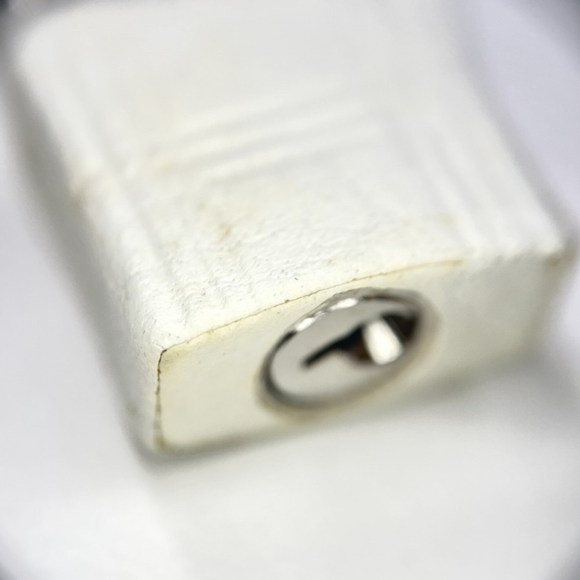 Hermes Kelly White Taurillon Clemence Leather Handbag Shoulder Bag (Pre-Owned)