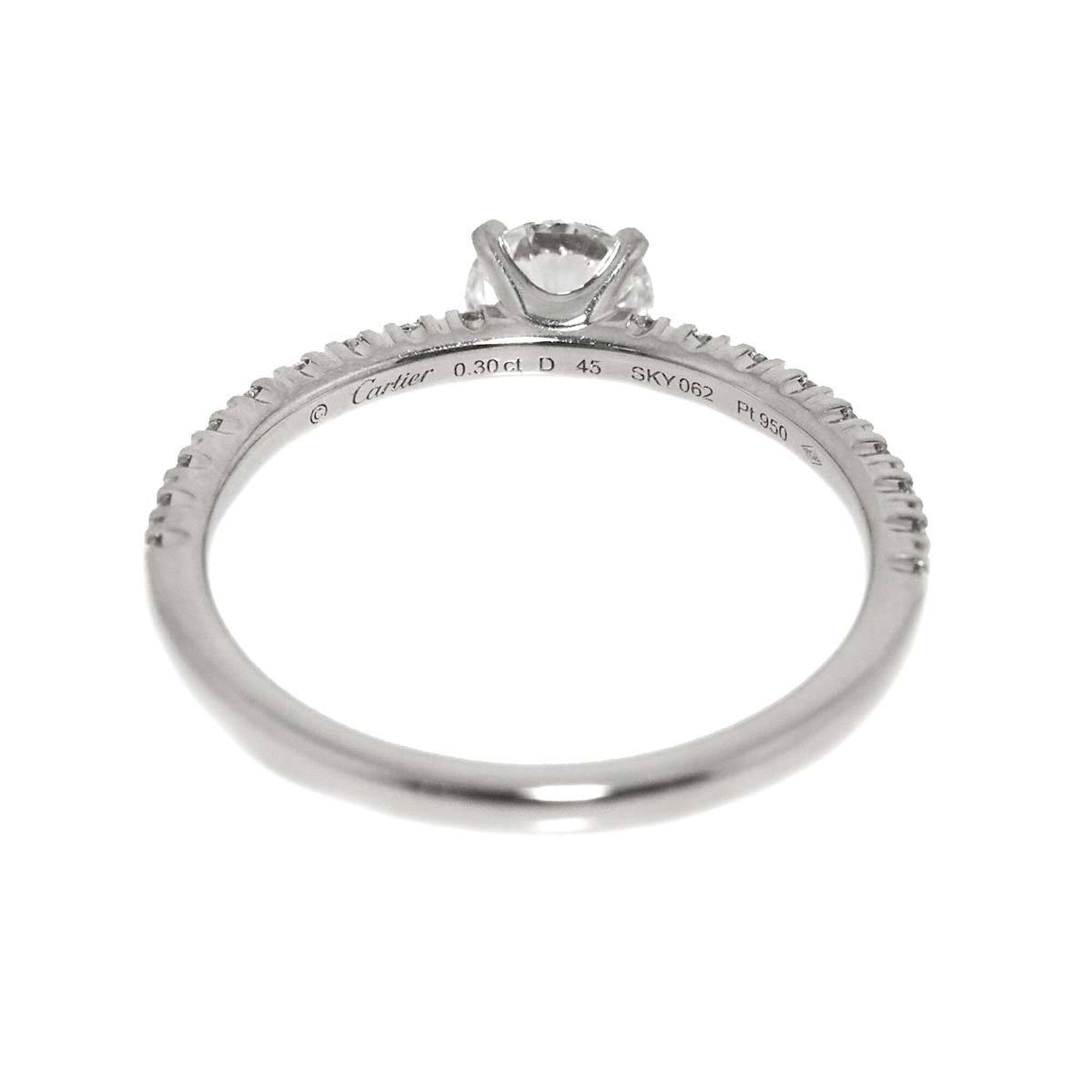 Cartier Platinum 950 Band Ring (Pre-Owned)