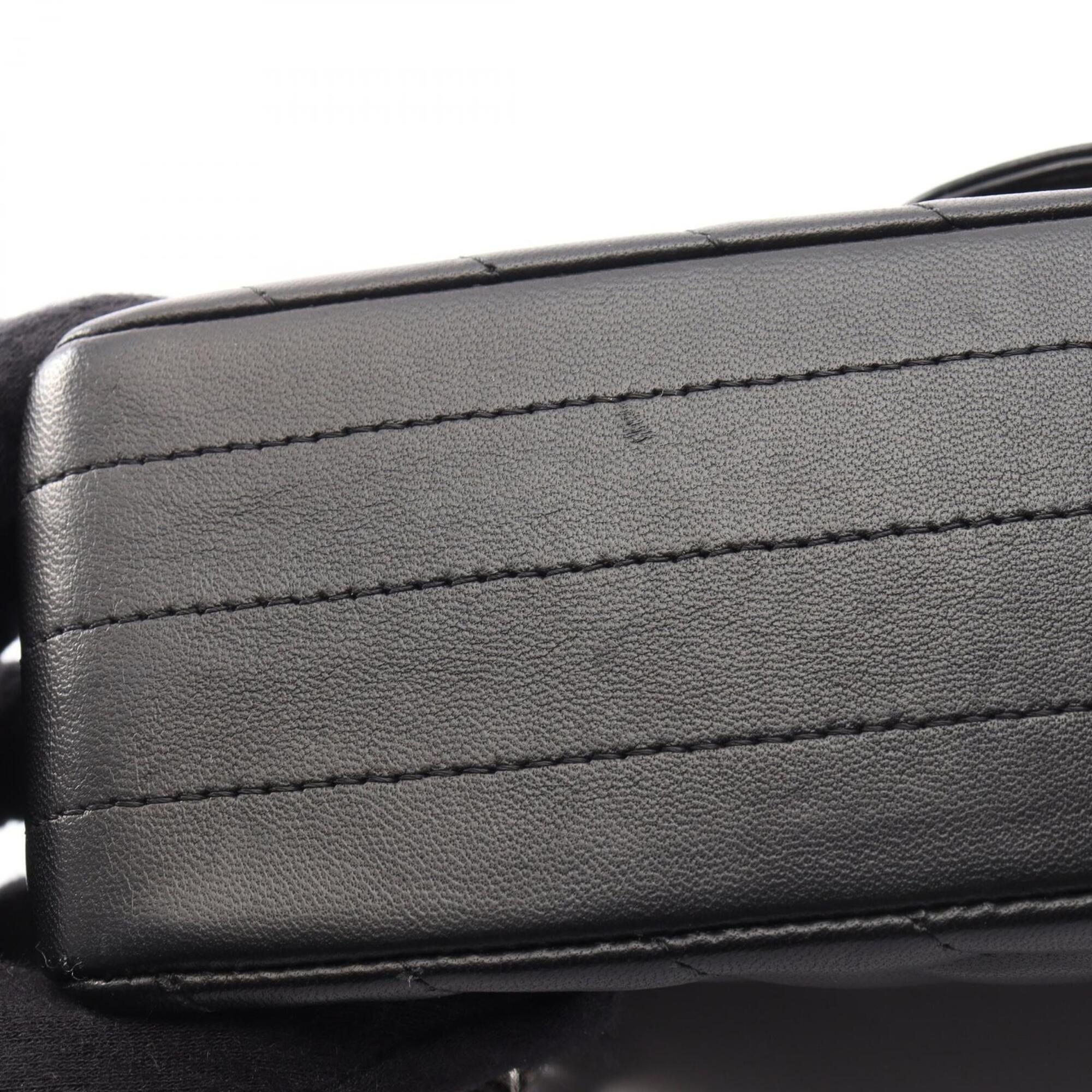 Chanel Black Handbag Shoulder Bag (Pre-Owned)