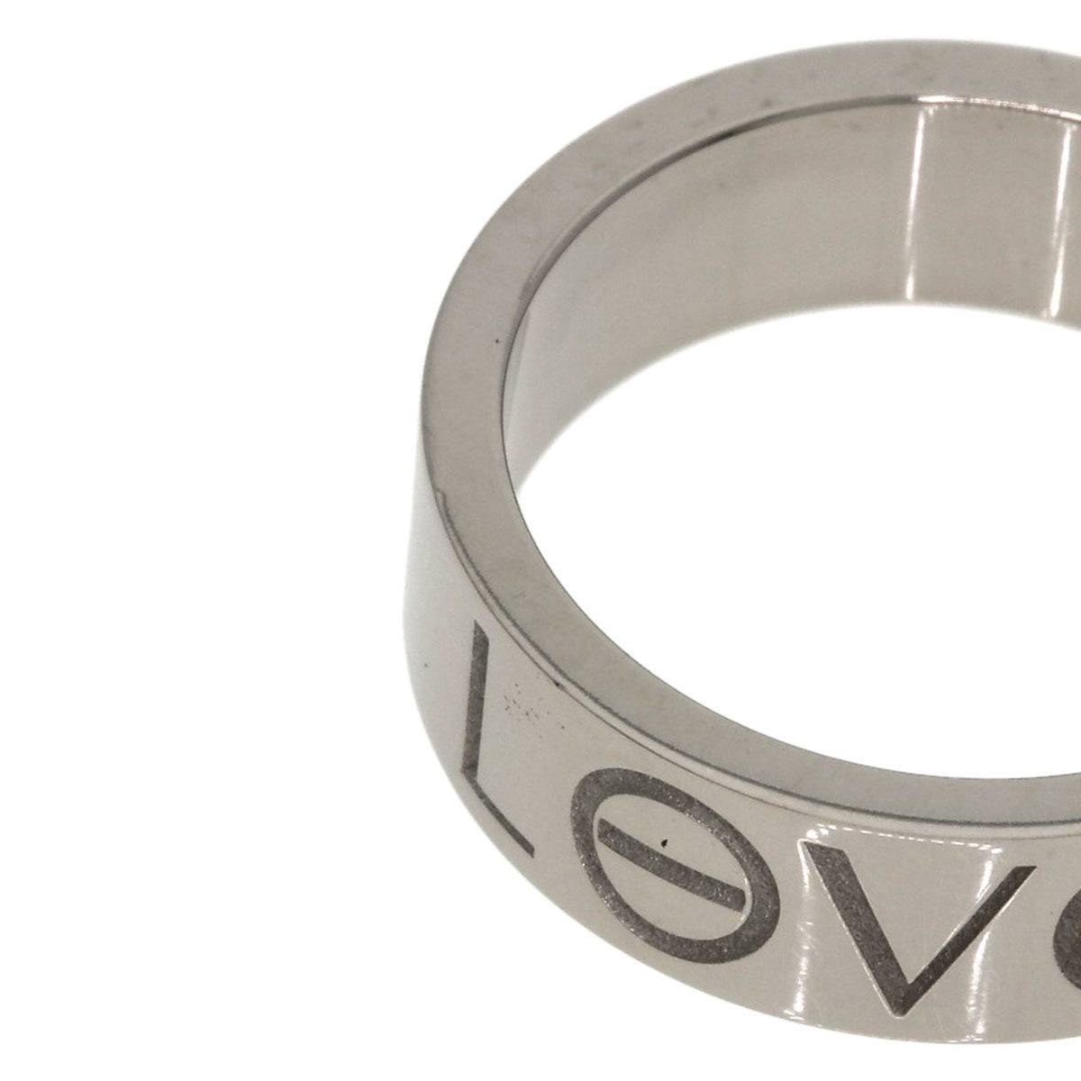 Cartier Silver White Gold (18K) Band Ring (Pre-Owned)