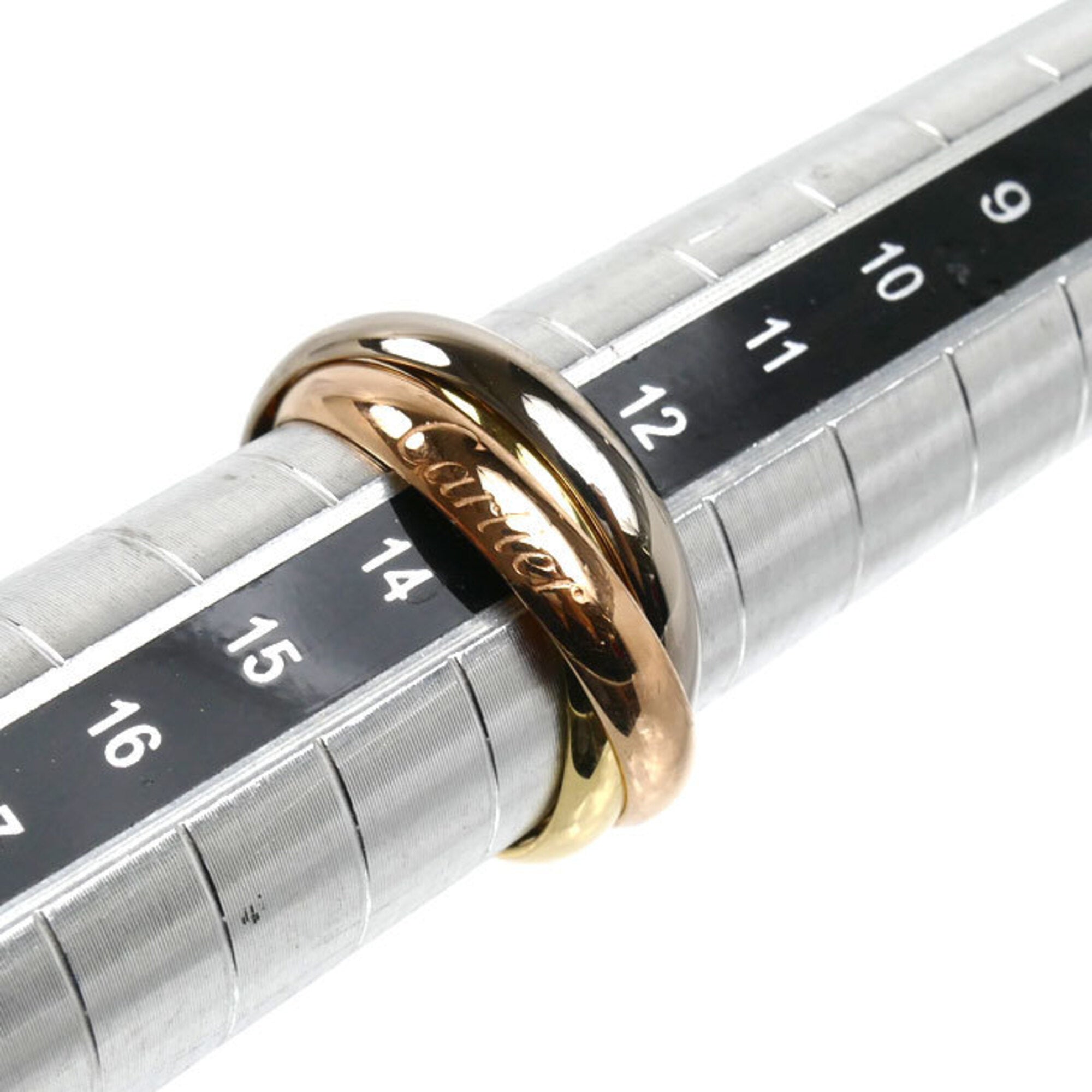 Cartier Yellow Gold (18K) Pink Gold (18K) White Gold (18K) Band Ring (Pre-Owned)