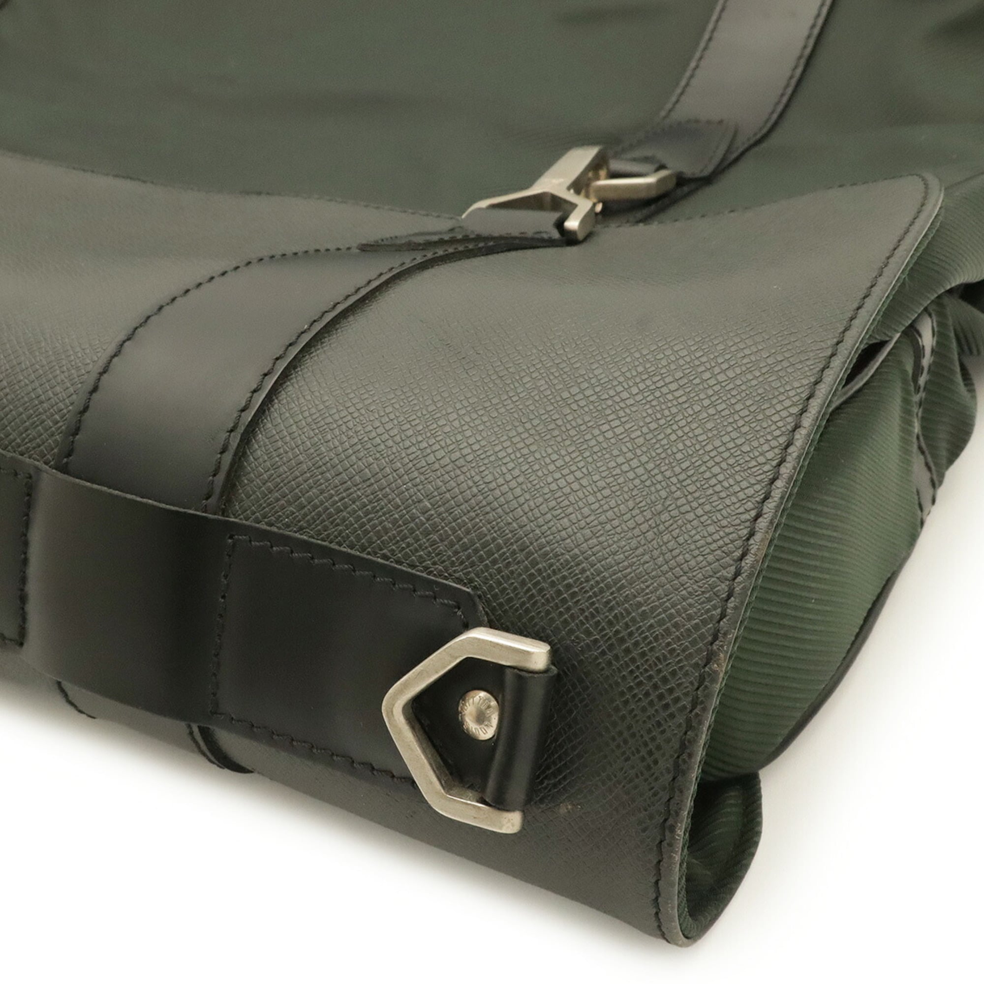 Louis Vuitton Ardoise Canvas Leather Shoulder Bag (Pre-Owned)