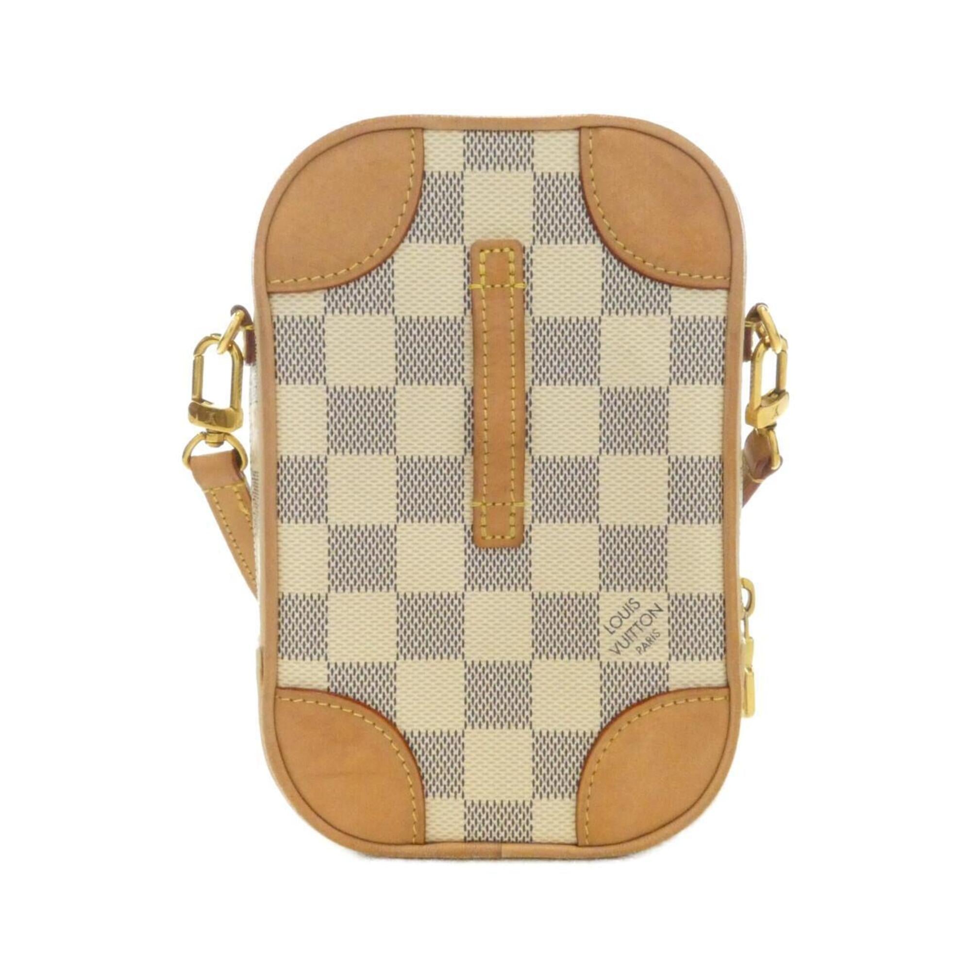 Louis Vuitton Azur Coated Canvas Shoulder Bag (Pre-Owned)