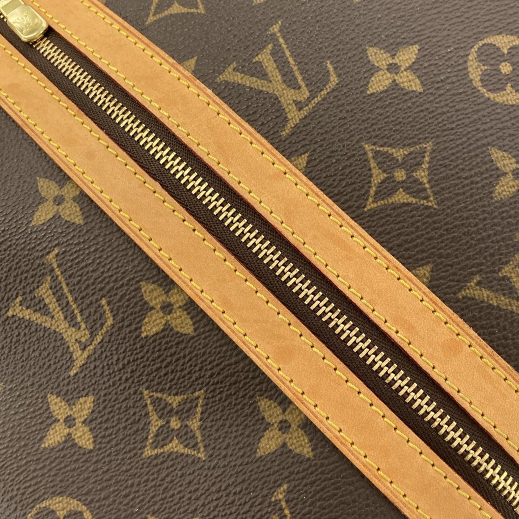Louis Vuitton Marron Coated Canvas Handbag (Pre-Owned)