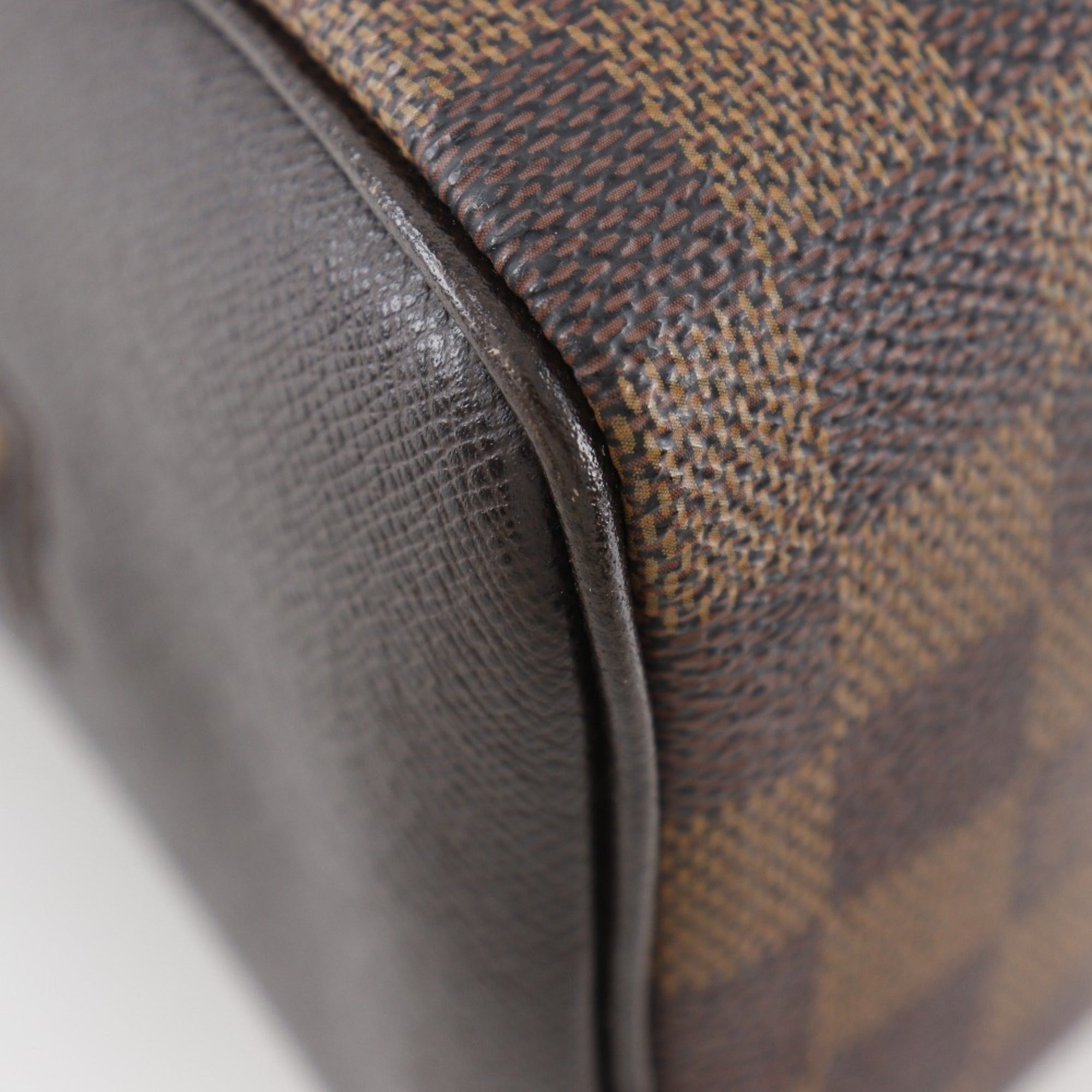 Louis Vuitton Brown Damier Canvas Handbag (Pre-Owned)