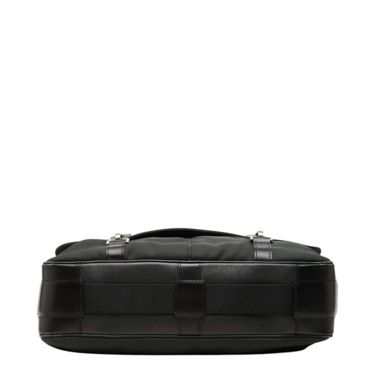Louis Vuitton Taiga Ardoise Black Leather Nylon Messenger Bag Shoulder Bag (Pre-Owned)