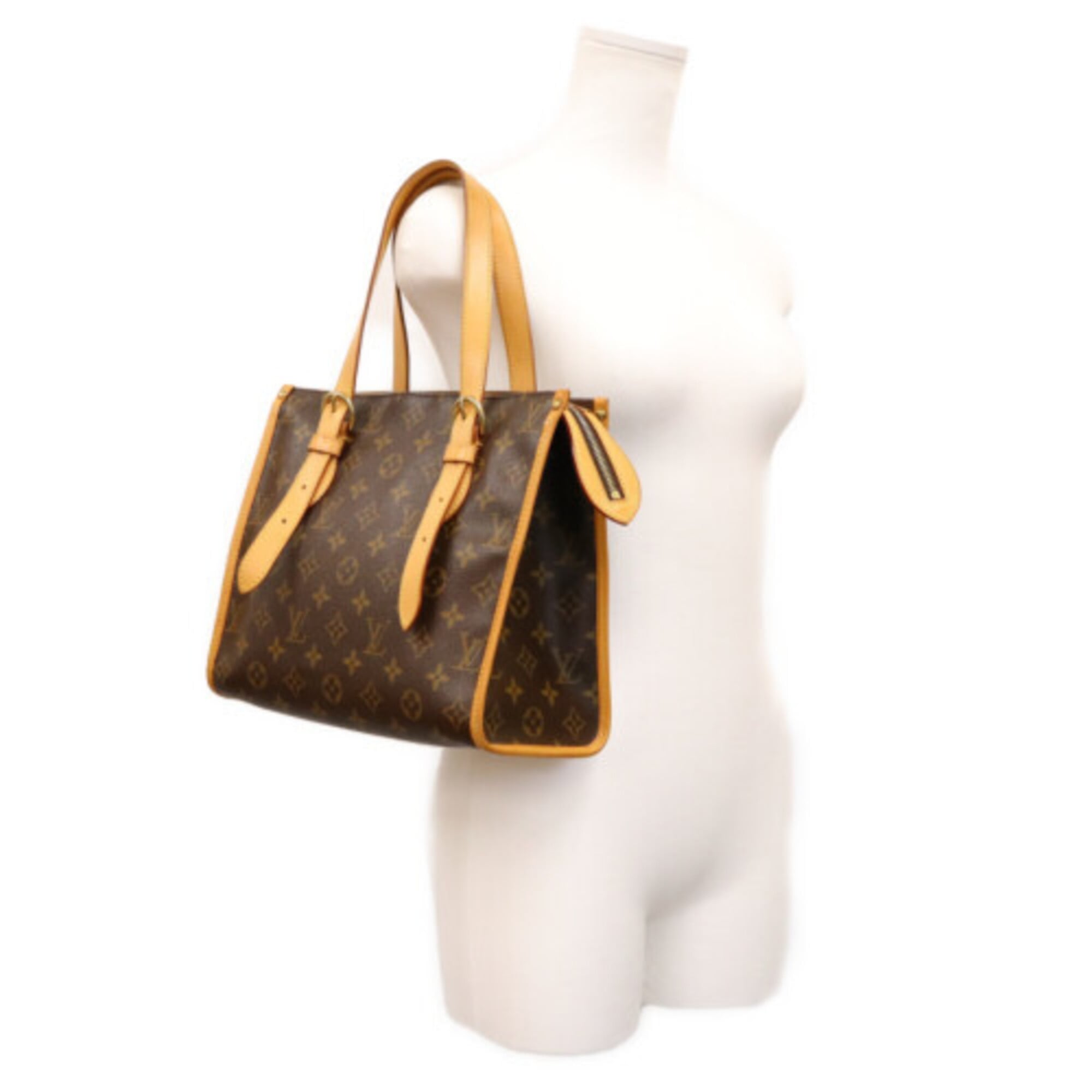 Louis Vuitton Brown Monogram Pouch Shoulder Bag (Pre-Owned)