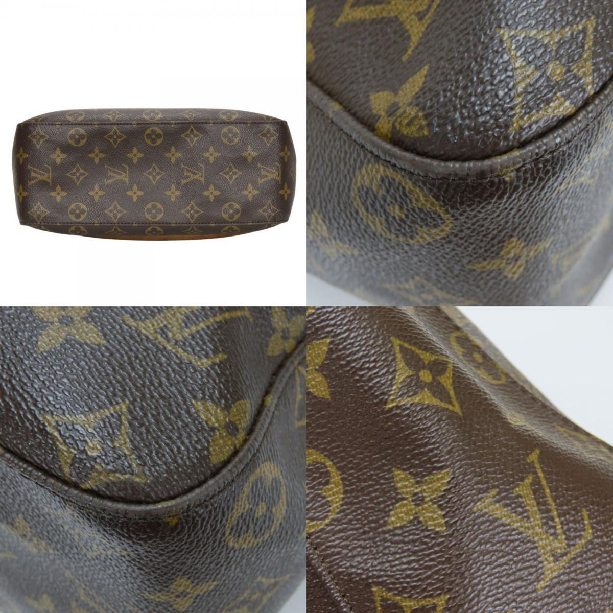 Louis Vuitton Monogram Brown Monogram Leather Shoulder Bag (Pre-Owned)