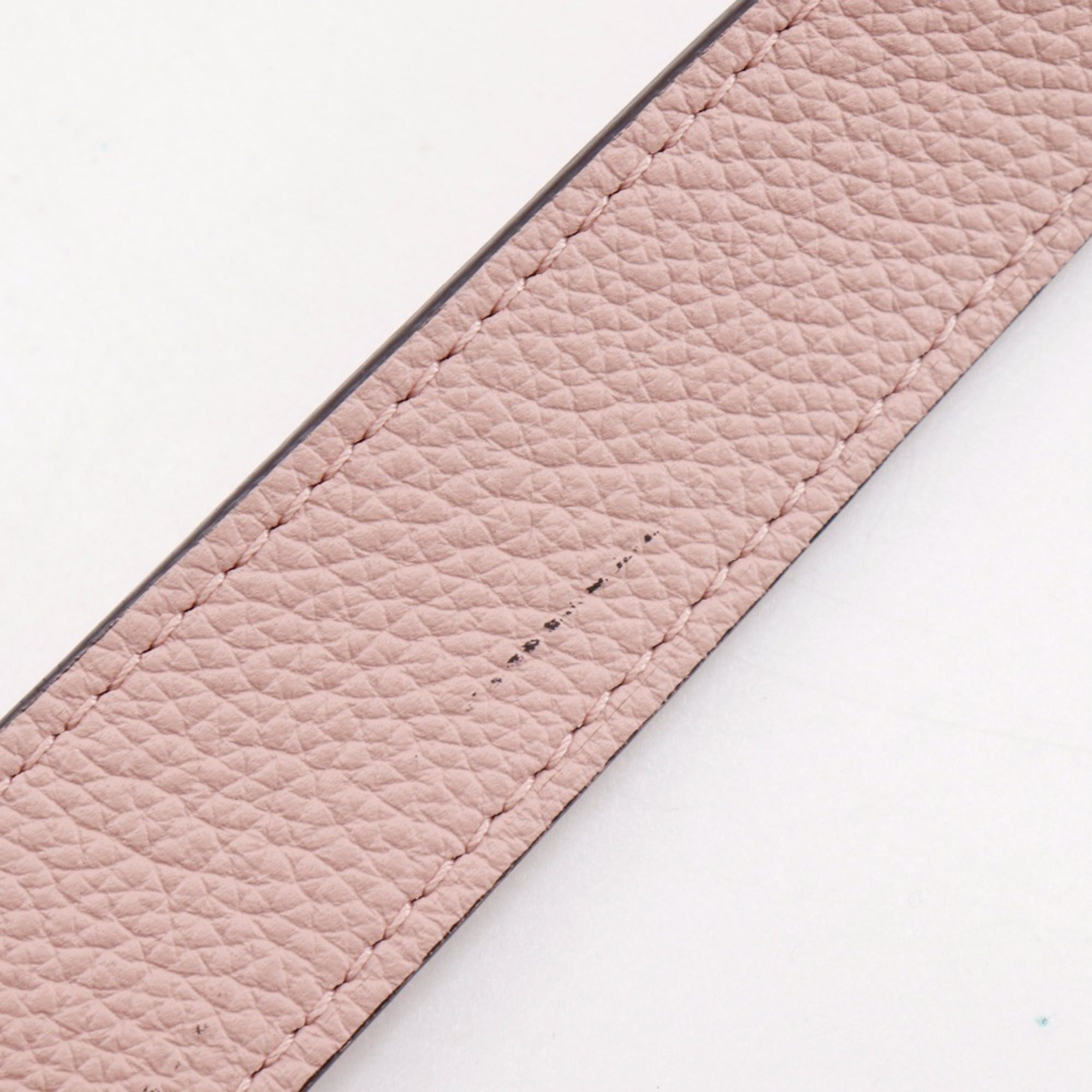 Louis Vuitton Magnolia Pink Mahina Leather Monogram Shoulder Bag (Pre-Owned)