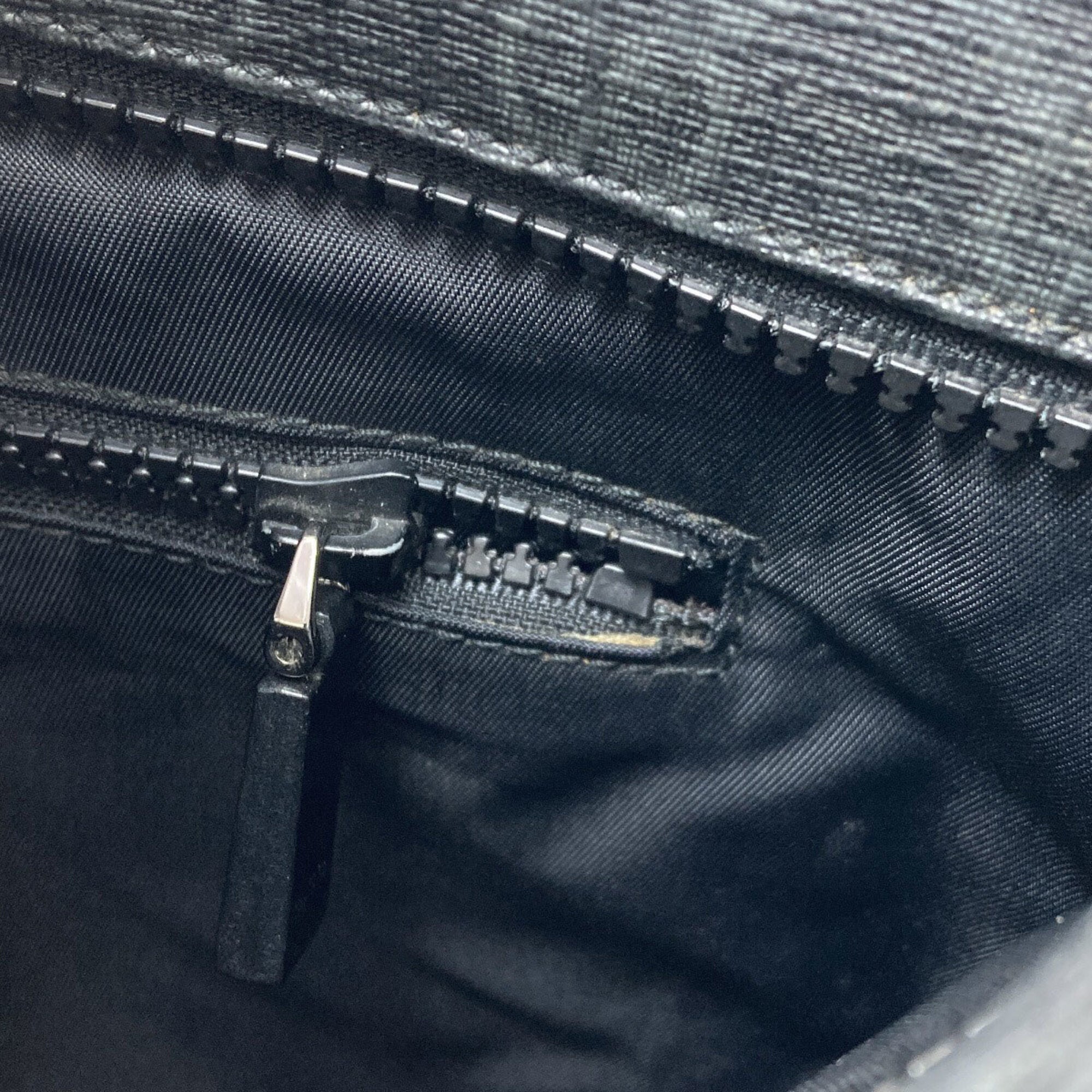 Gucci Black Pvc Shoulder Bag (Pre-Owned)