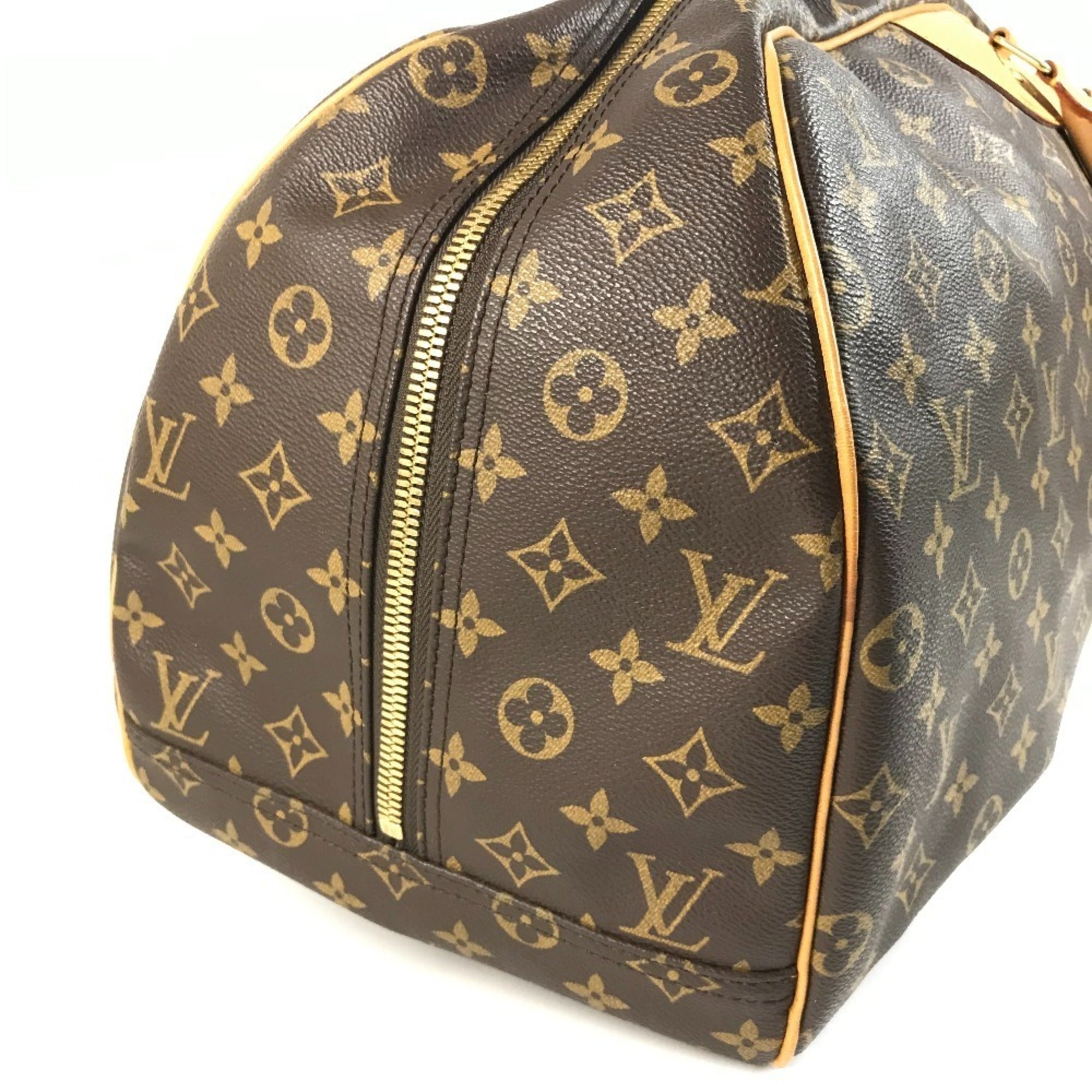 Louis Vuitton Brown Monogram Boston Bag Handbag (Pre-Owned)