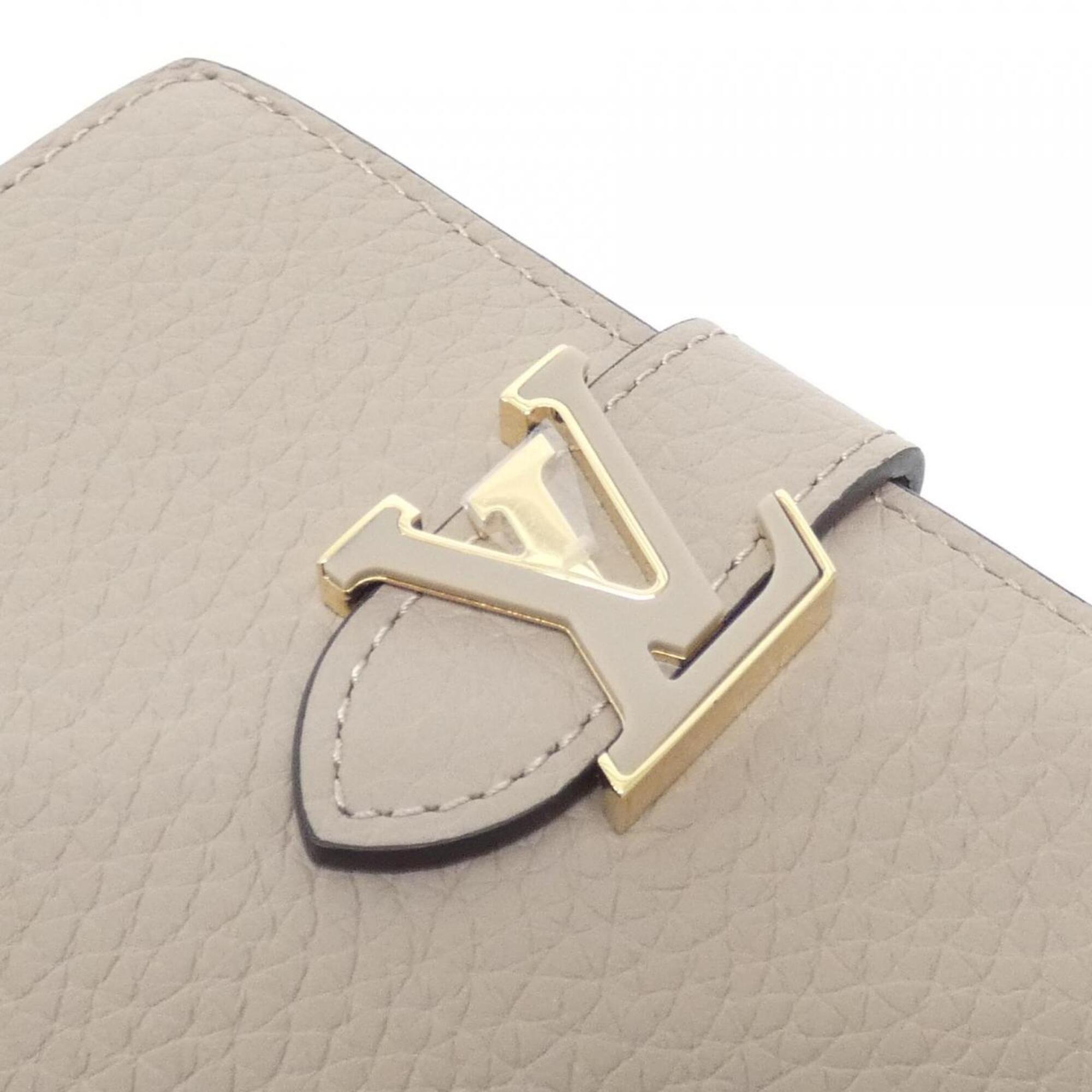 Louis Vuitton Galle Leather Wallet (Bi-Fold) (Pre-Owned)