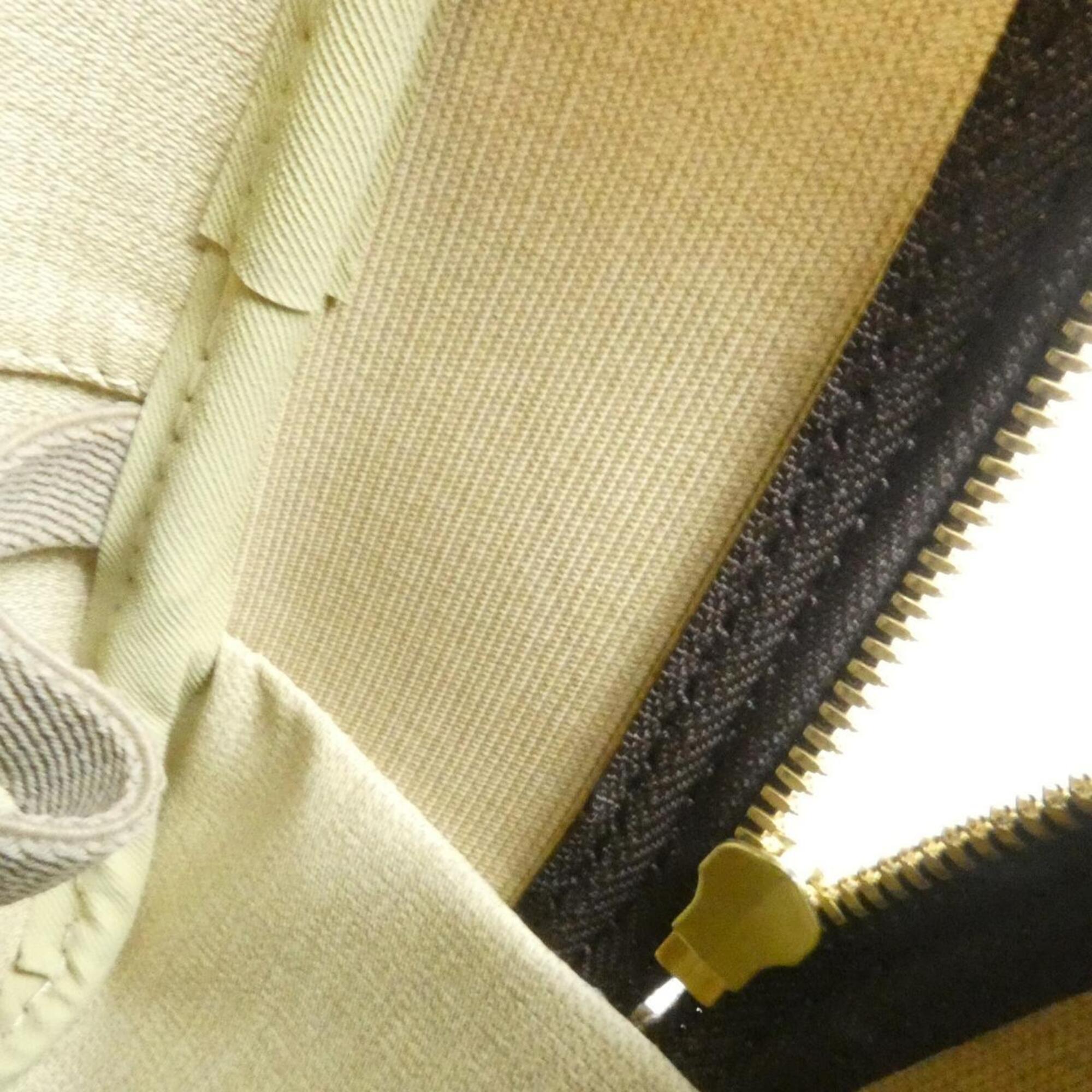 Louis Vuitton Brown Coated Canvas Handbag (Pre-Owned)