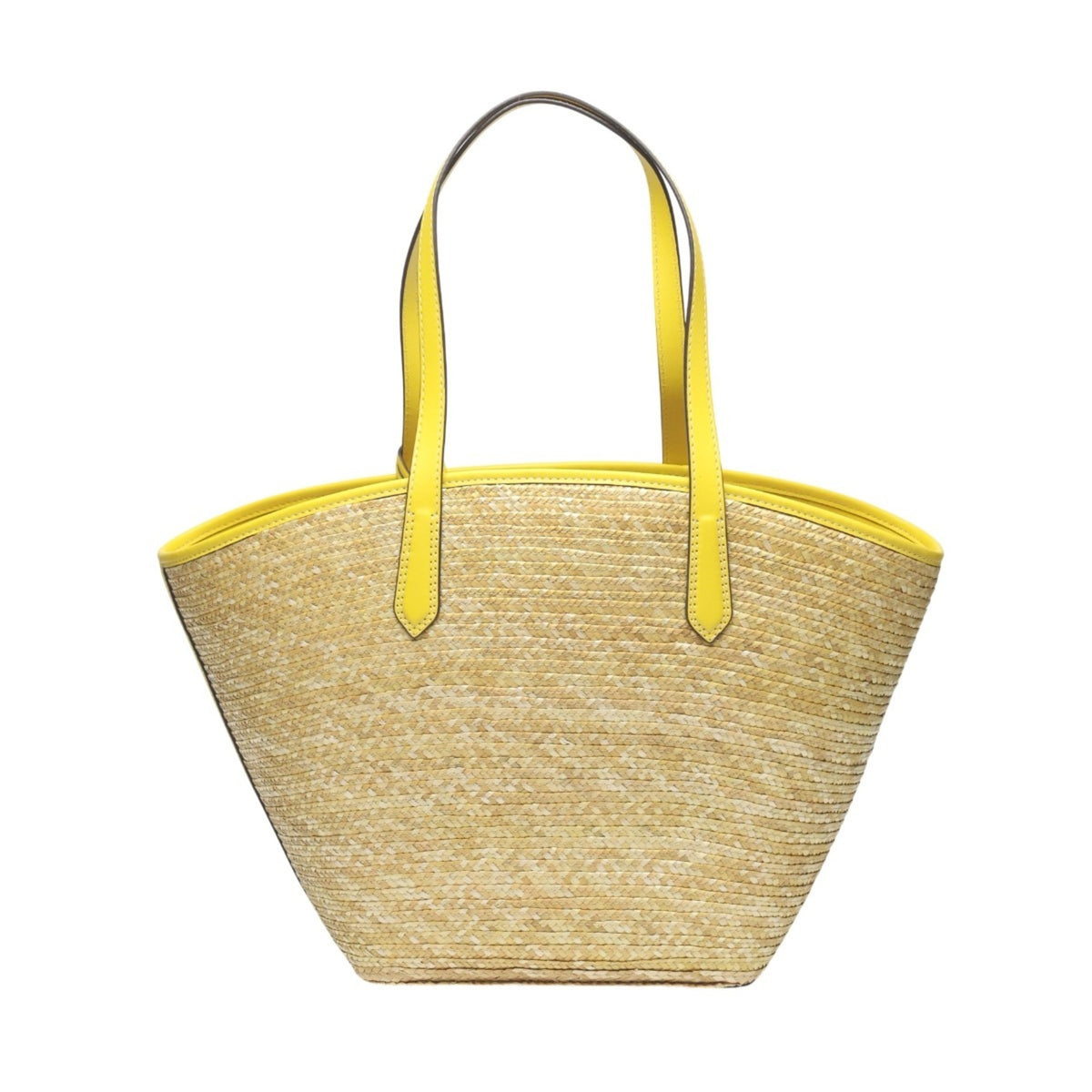Michael Kors Yellow Straw Handbag (Pre-Owned)